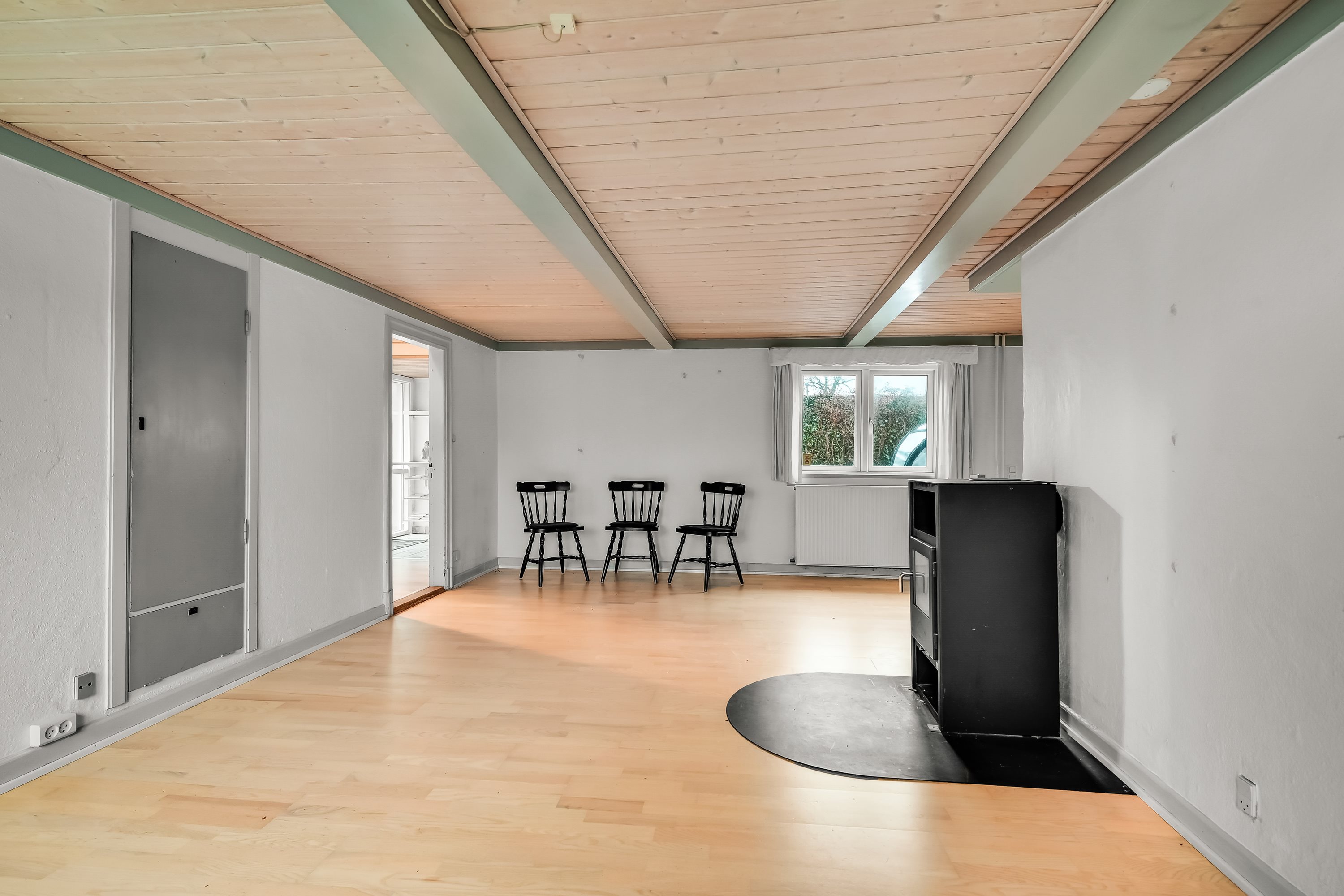 Fremhævet stue billede i fuldskærmstilstand. Billede af Struervej 106, 7500 Holstebro