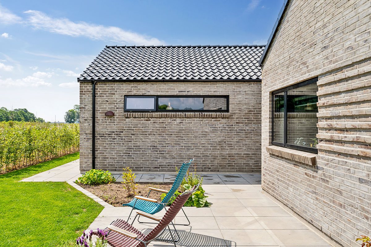 Fremhævet facade billede i fuldskærmstilstand. Billede af Biegårds Alle 32, 8700 Horsens