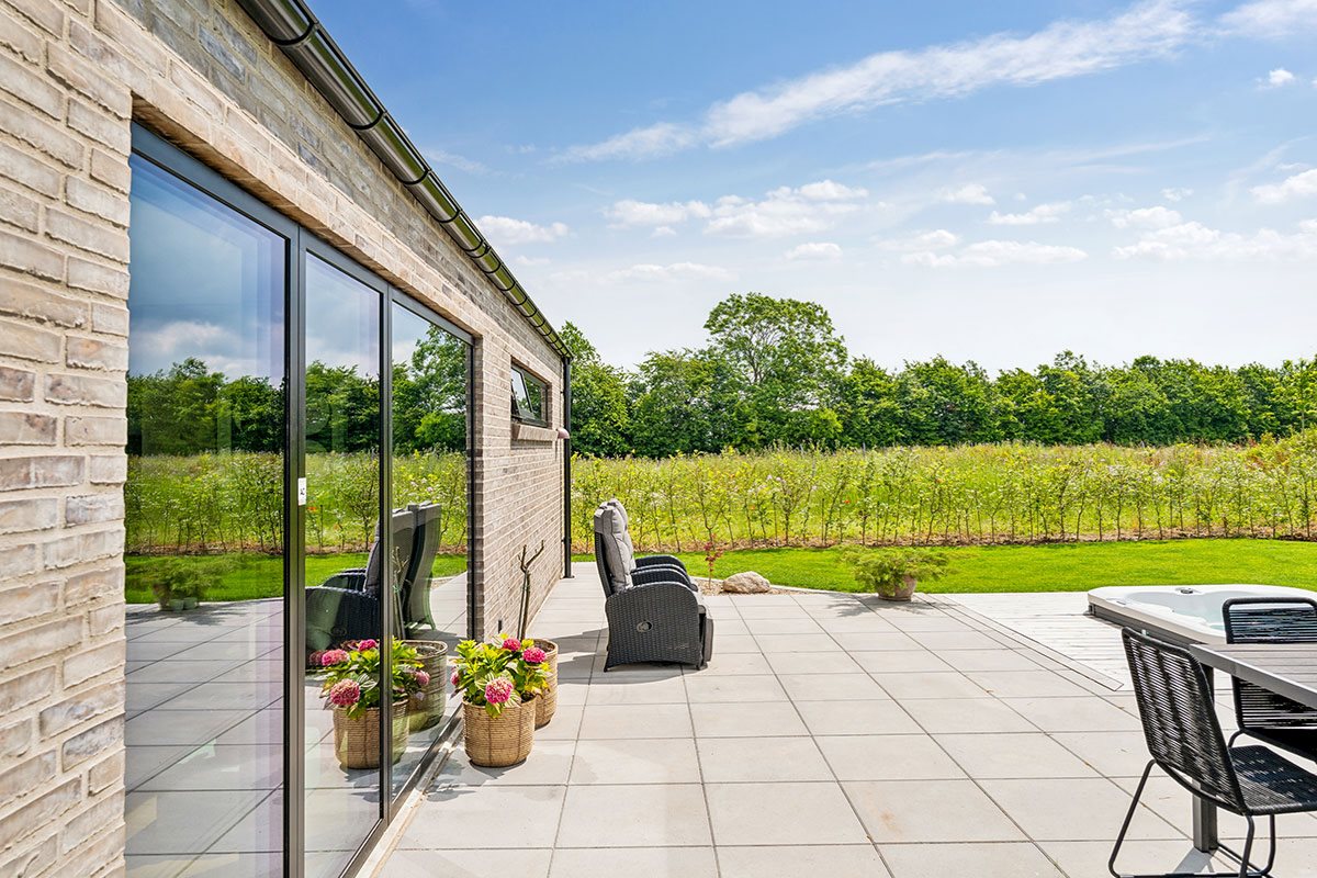 Fremhævet facade billede i fuldskærmstilstand. Billede af Biegårds Alle 32, 8700 Horsens