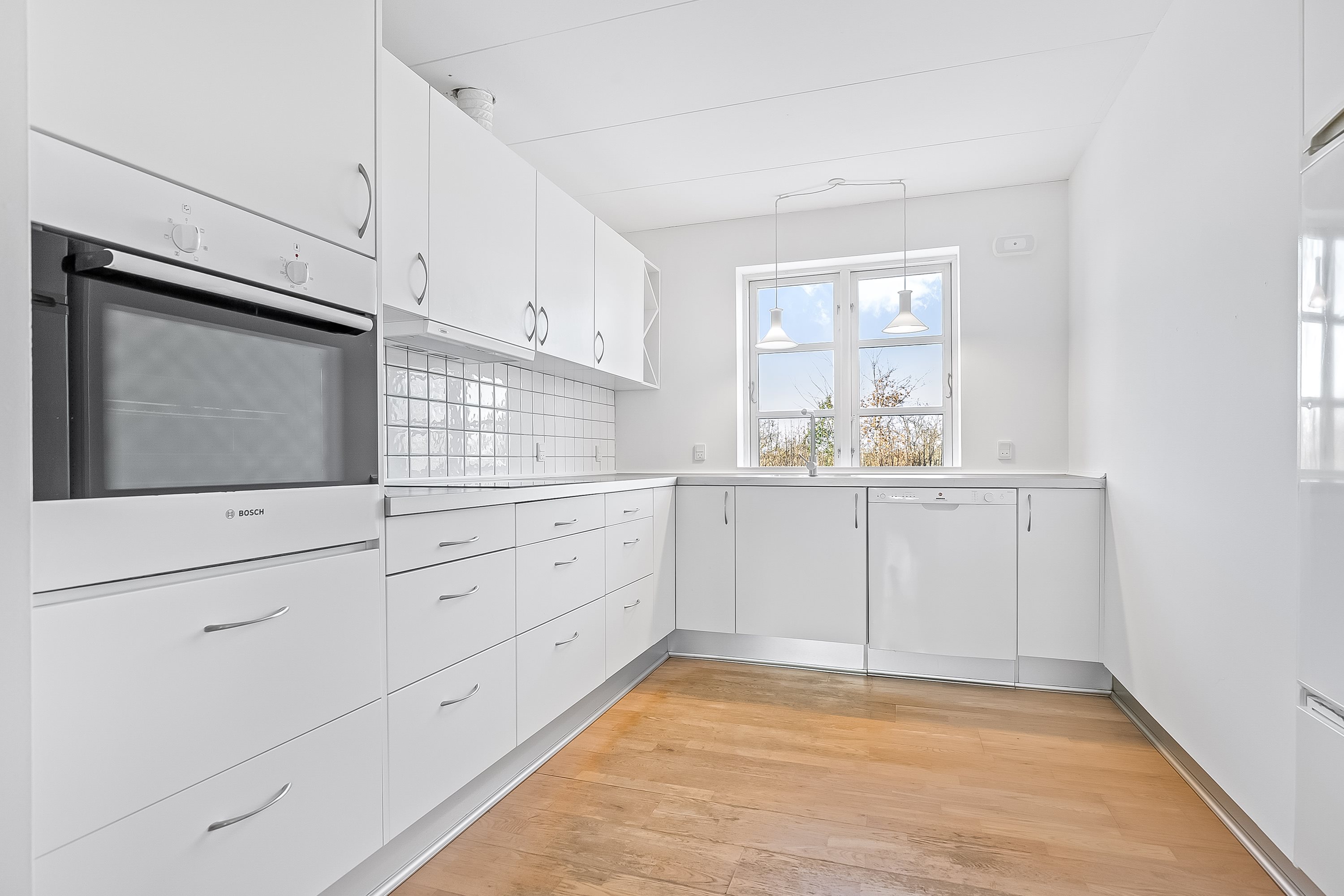 Fremhævet køkken billede i fuldskærmstilstand. Billede af Gl. Bjært 11, 6091 Bjert