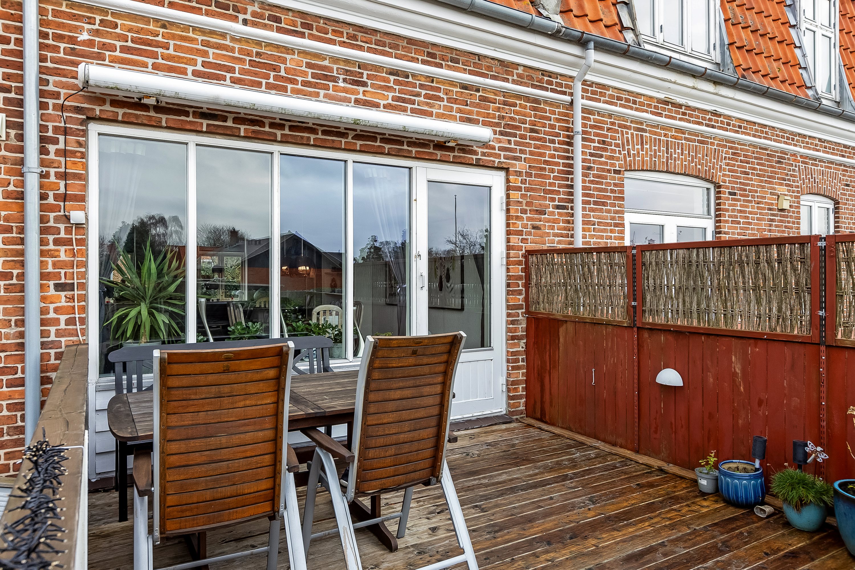 Fremhævet terrasse billede i fuldskærmstilstand. Billede af Kæhlersvej 17, 4220 Korsør