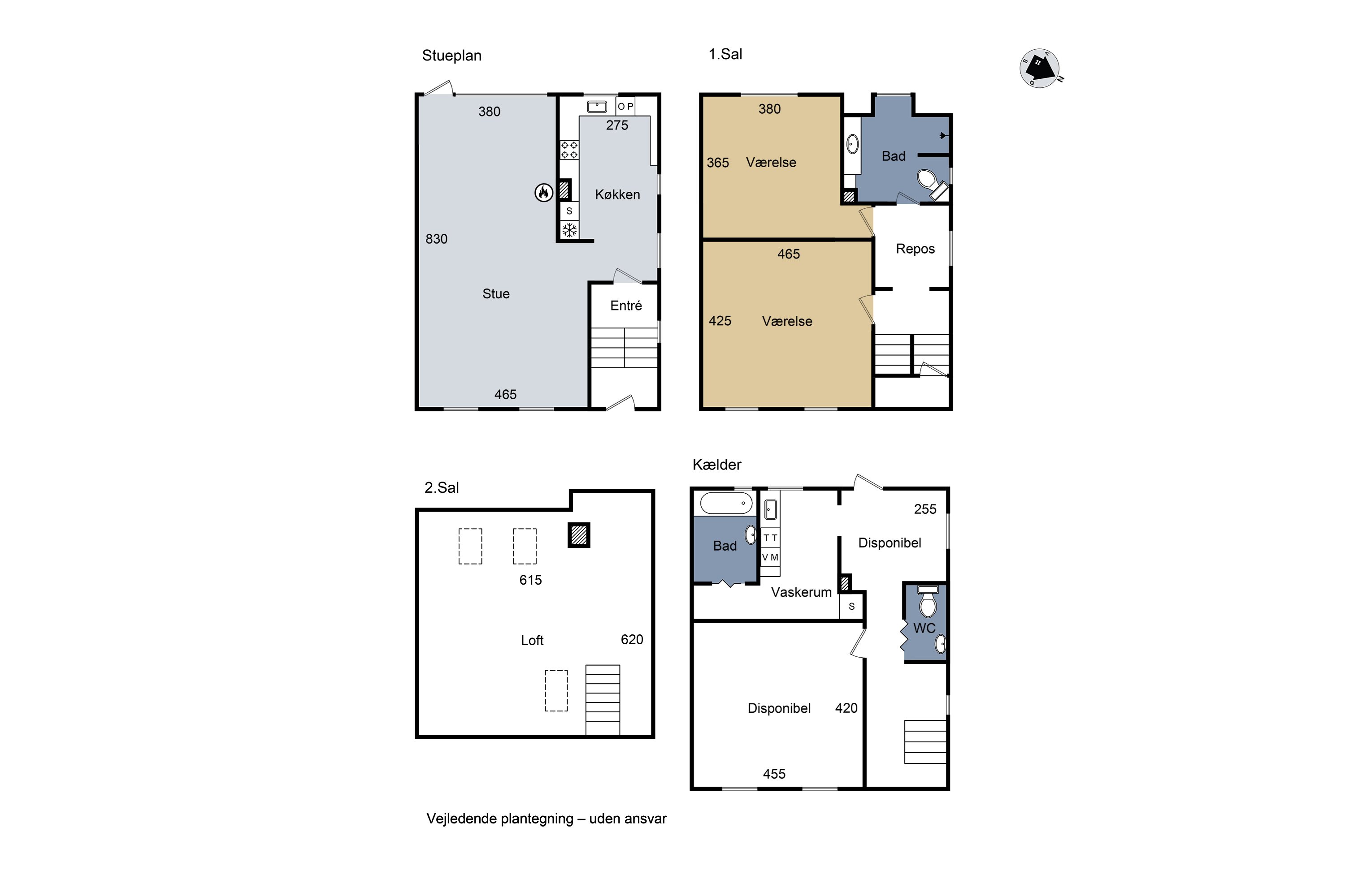 Plantegninger billede af Kæhlersvej 17, 4220 Korsør