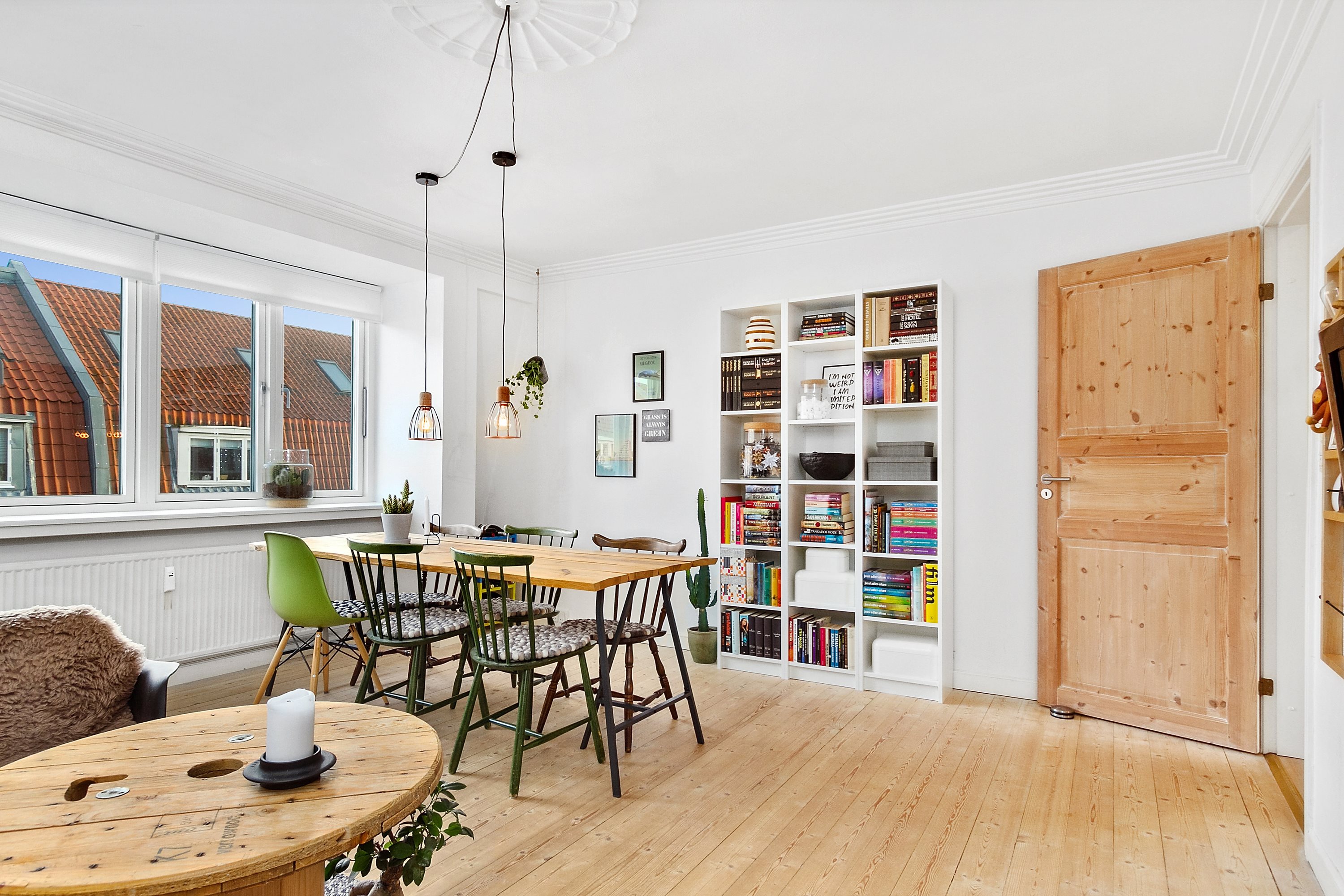 Fremhævet spisestue billede i fuldskærmstilstand. Billede af Ryesgade 41, 4. th., 9000 Aalborg