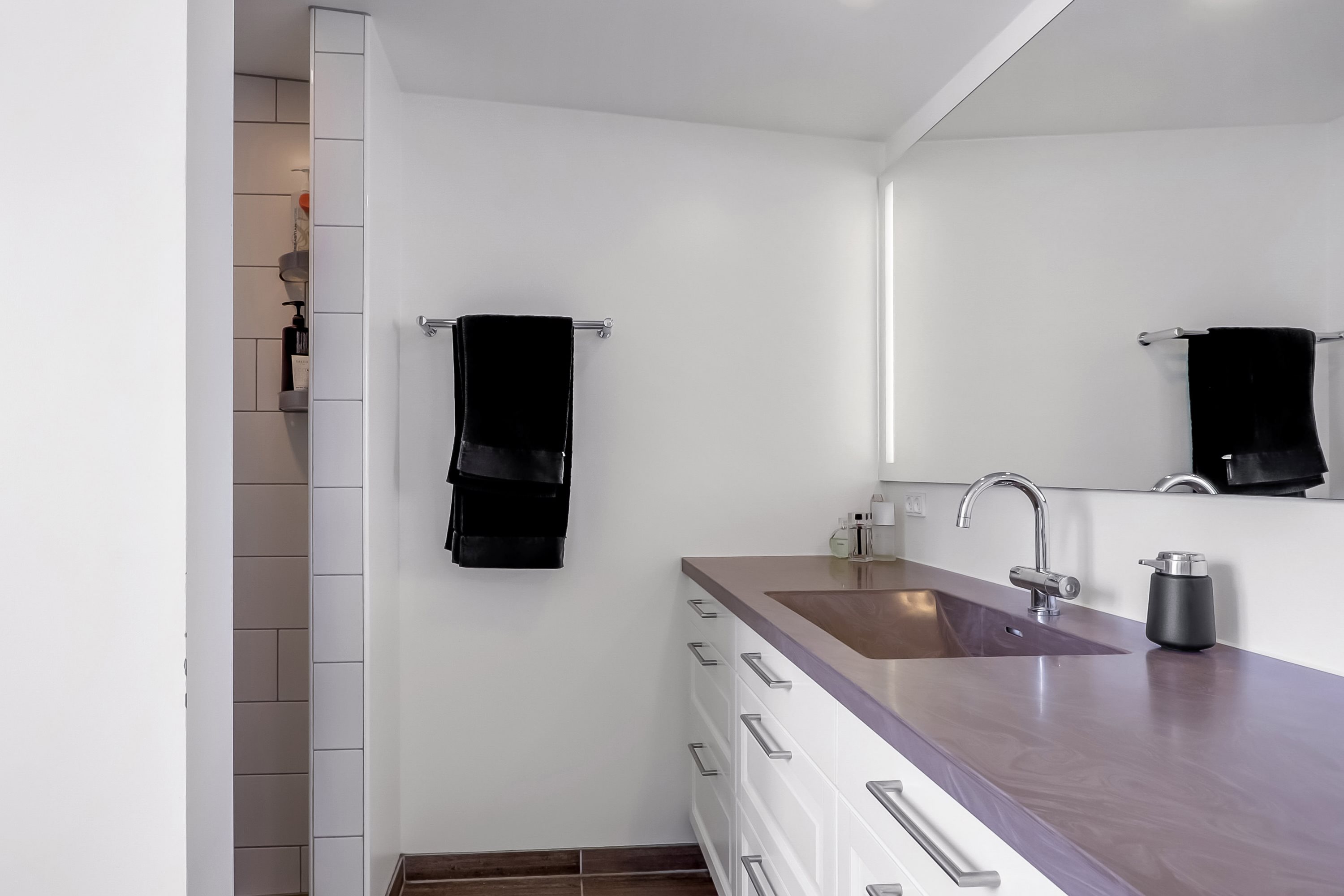 Fremhævet badeværelse billede i fuldskærmstilstand. Billede af Hedevej 24, 5771 Stenstrup