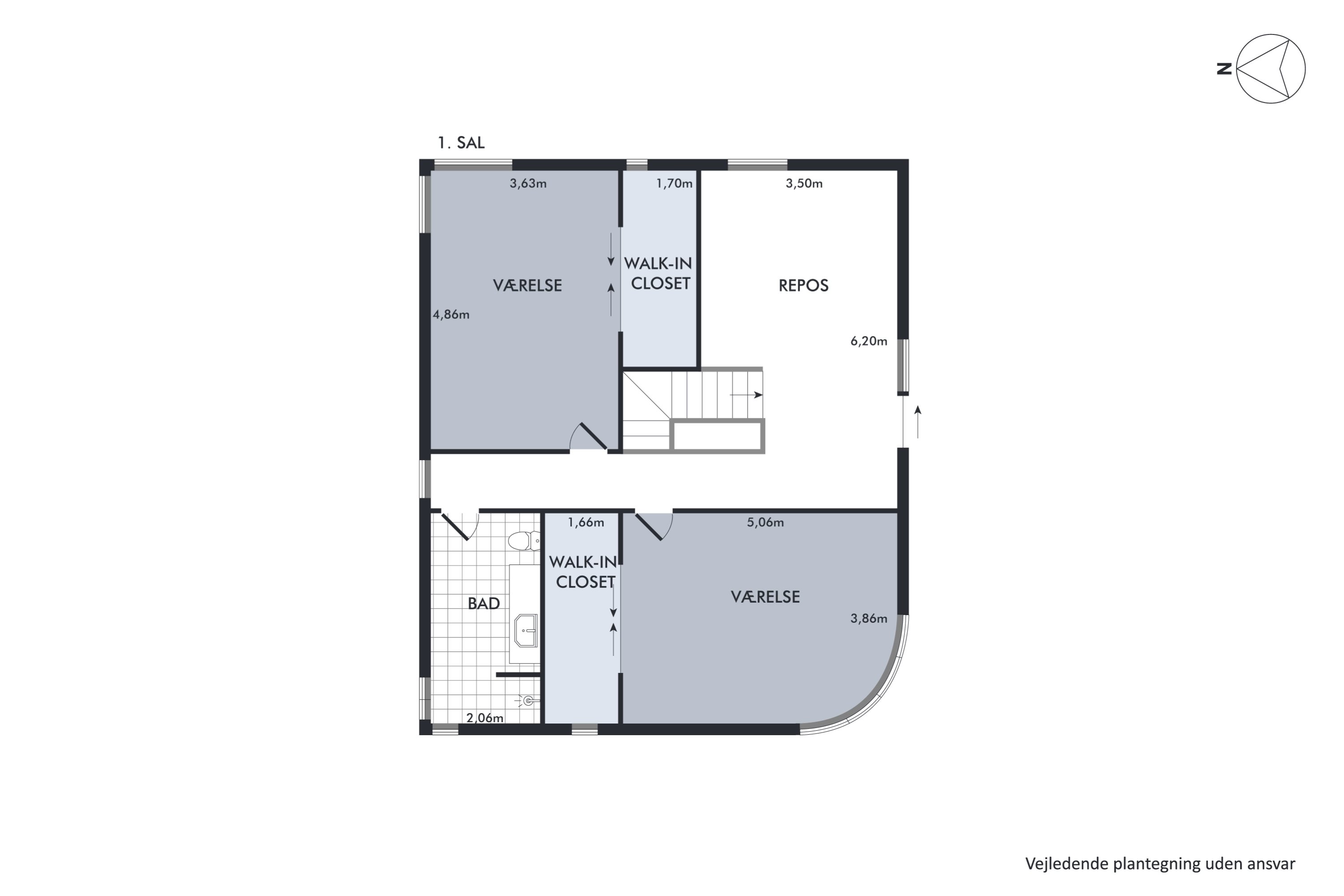 Plantegninger billede af Carl Johans Gade 4, Østbyen, 8700 Horsens