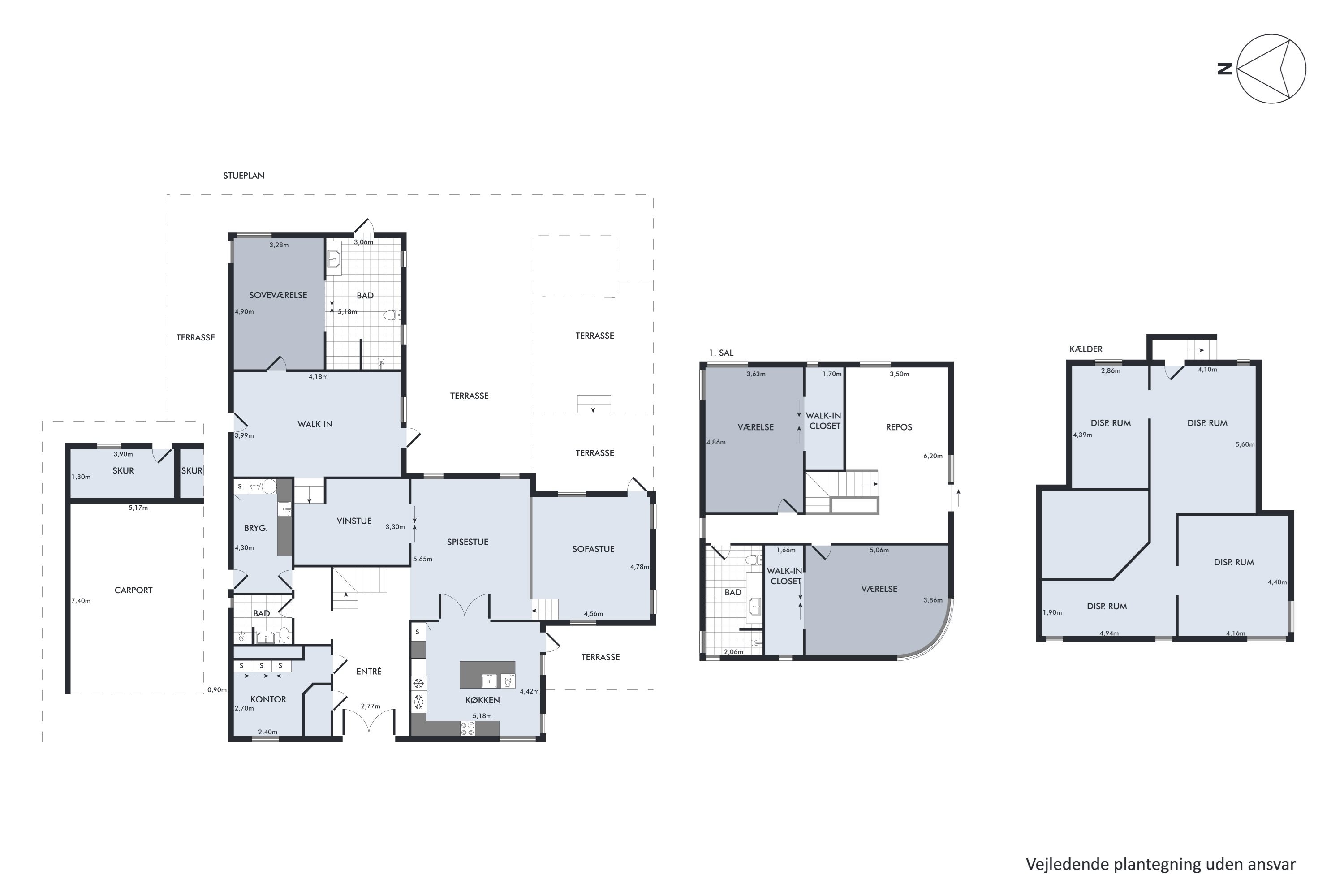 Plantegninger billede af Carl Johans Gade 4, Østbyen, 8700 Horsens