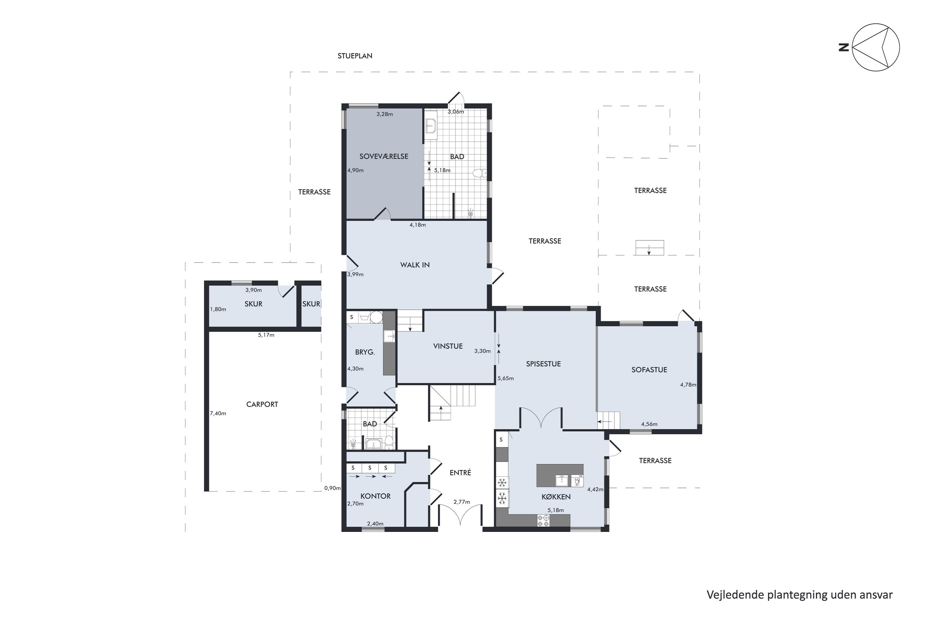 Plantegninger billede af Carl Johans Gade 4, Østbyen, 8700 Horsens