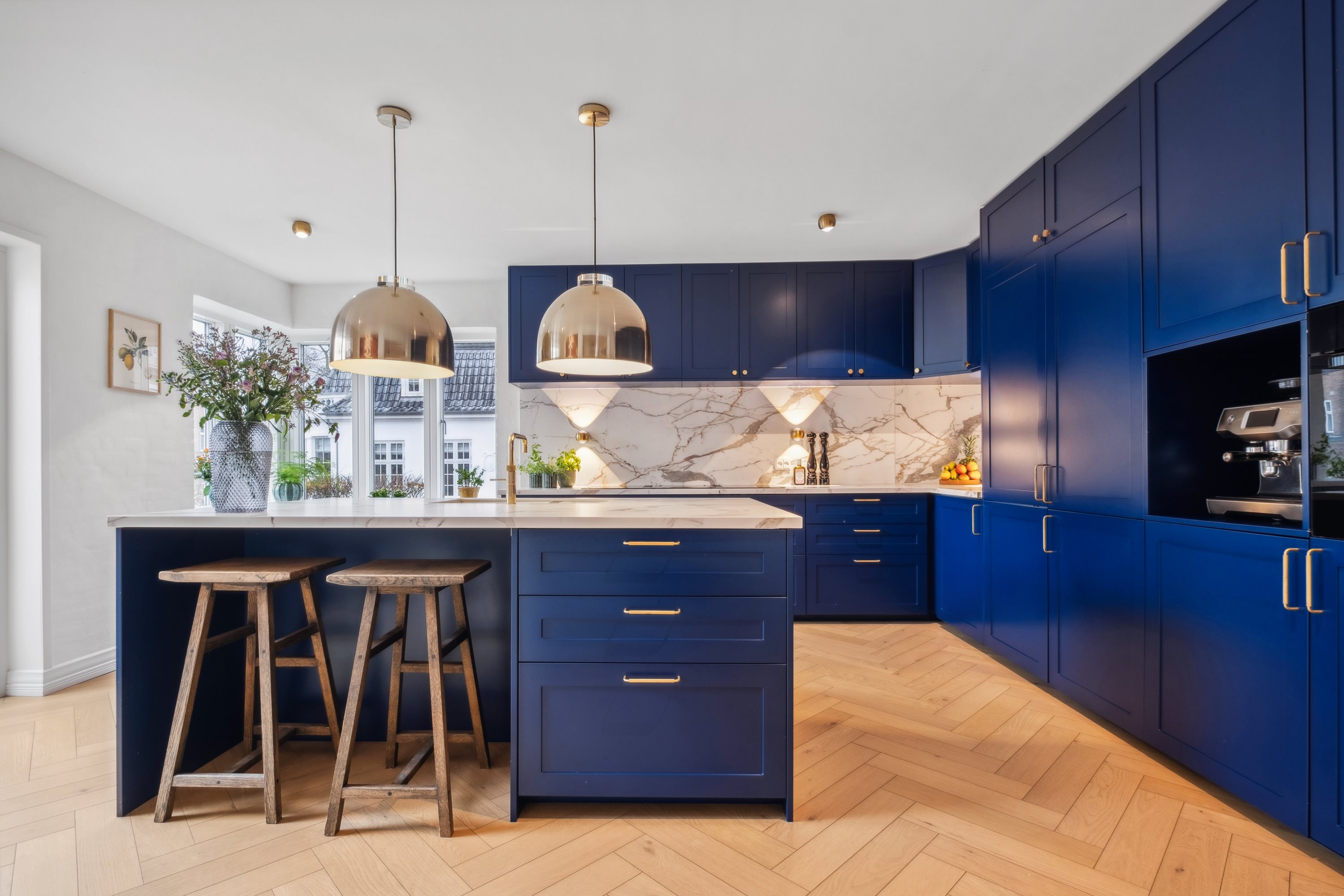 Fremhævet køkken billede i fuldskærmstilstand. Billede af Carl Johans Gade 4, Østbyen, 8700 Horsens