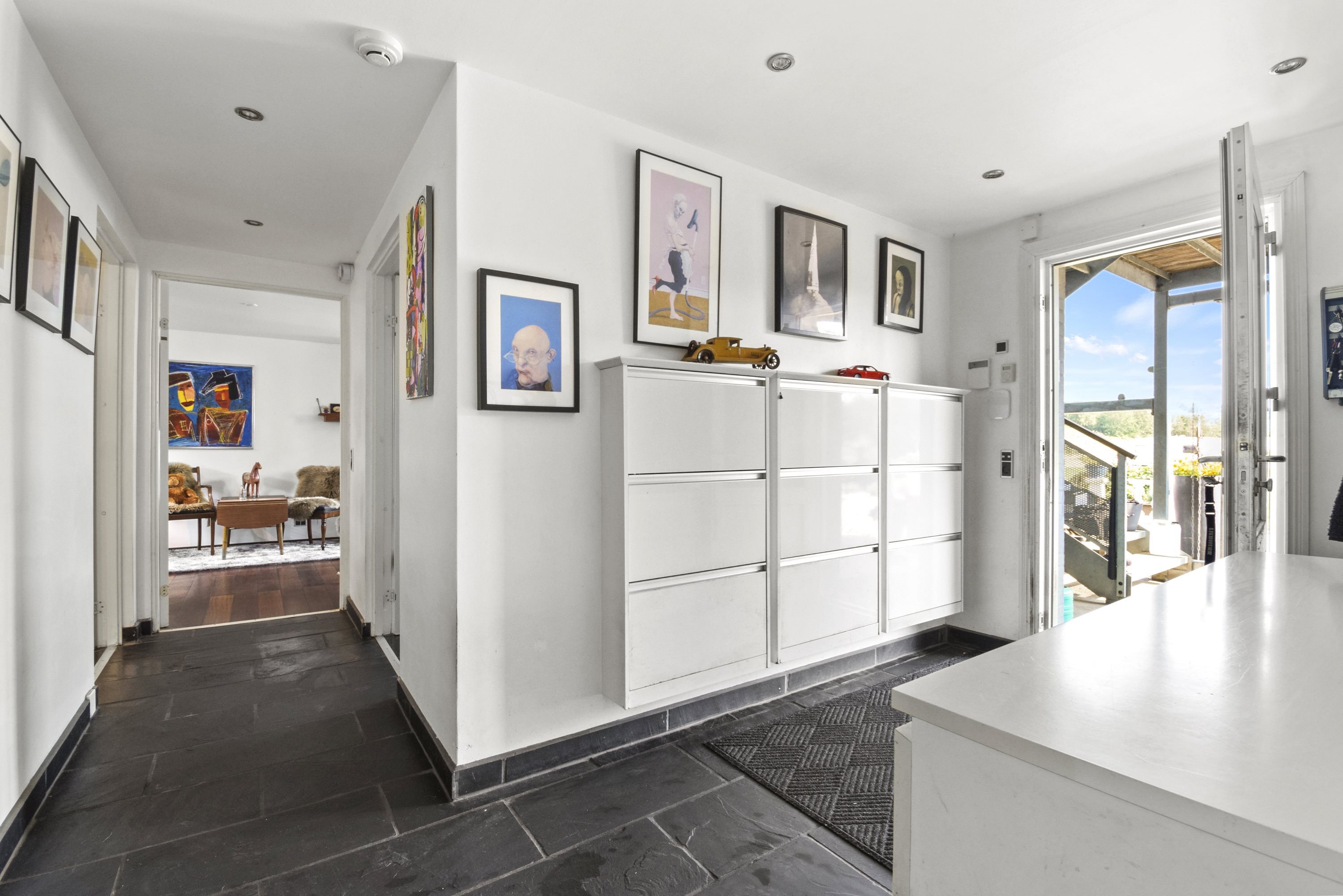 Fremhævet entré billede i fuldskærmstilstand. Billede af Horsensvej 93 + 93B, Tebstrup, 8660 Skanderborg