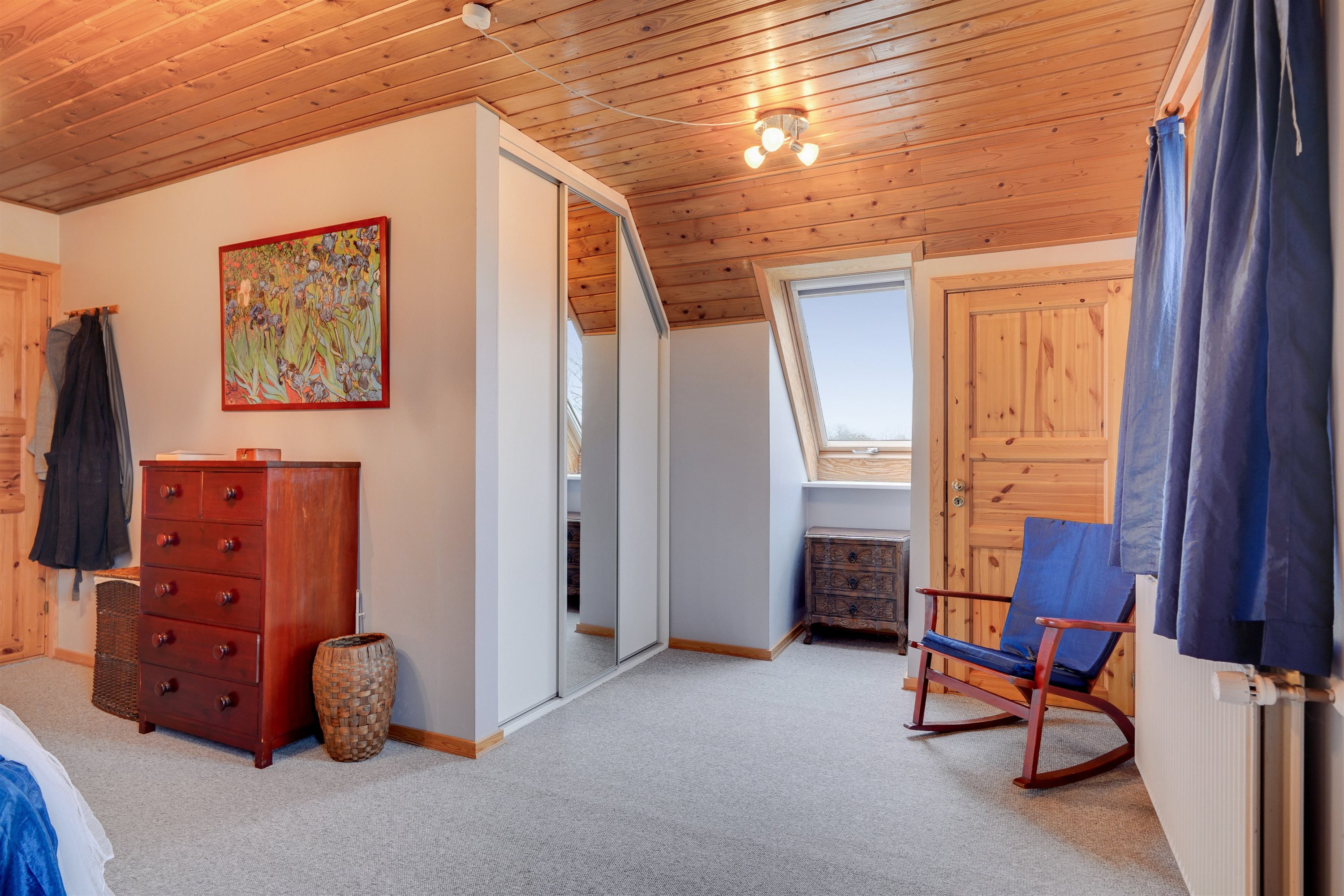 Fremhævet soveværelse billede i fuldskærmstilstand. Billede af Allerupvej 21, Sneum, 6731 Tjæreborg