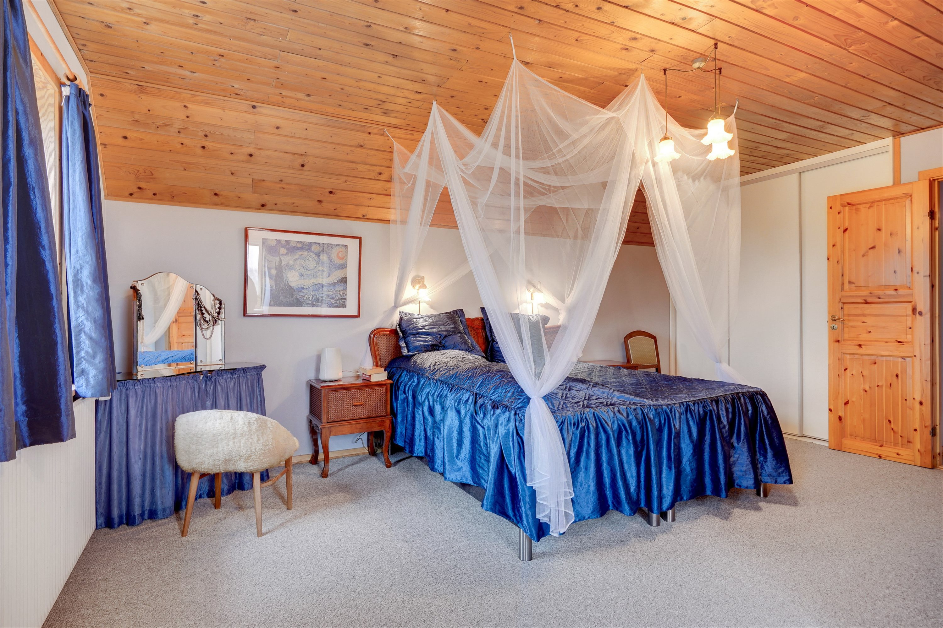 Fremhævet soveværelse billede i fuldskærmstilstand. Billede af Allerupvej 21, Sneum, 6731 Tjæreborg