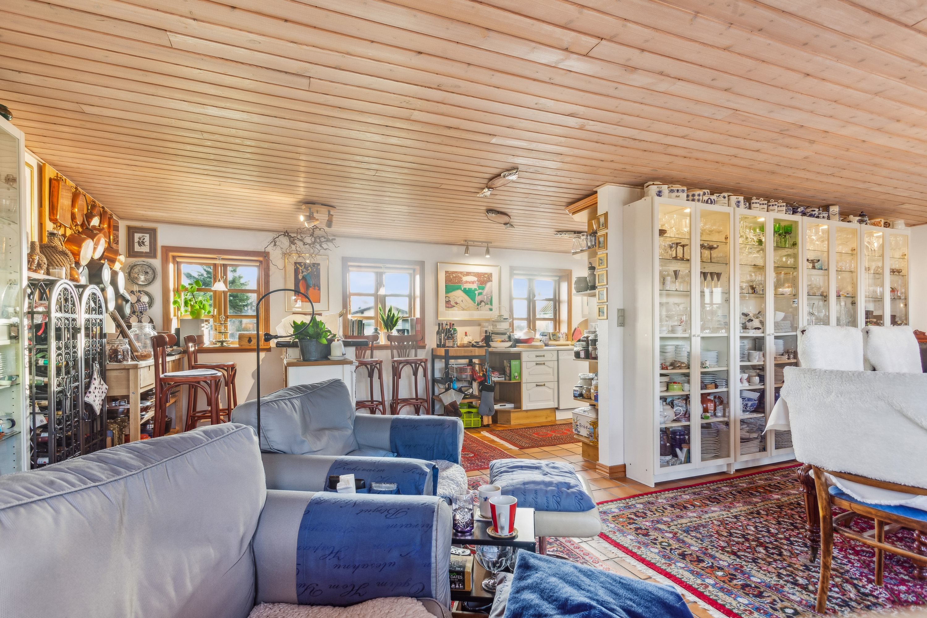 Fremhævet stue billede i fuldskærmstilstand. Billede af Nattergalevej 6, Vesterø Havn, 9940 Læsø