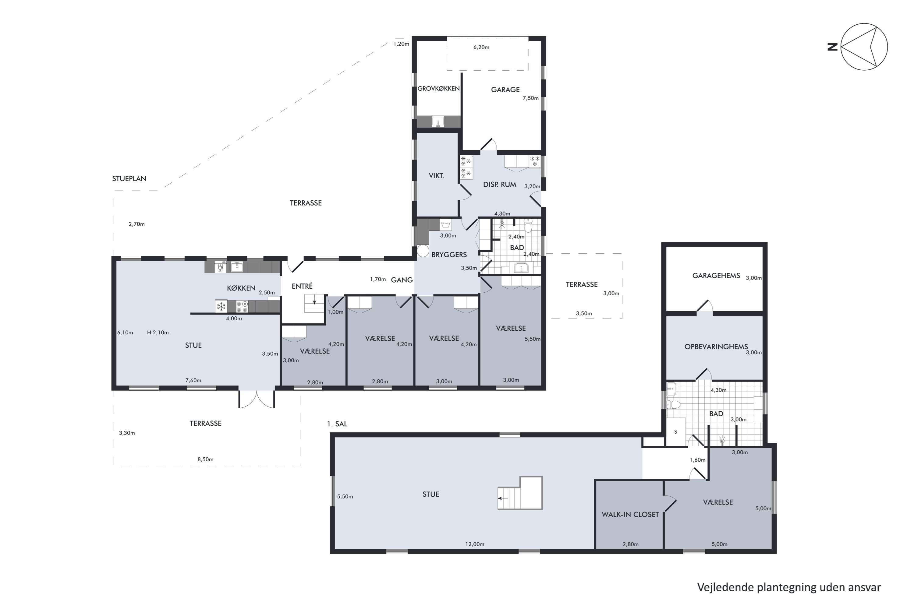 Plantegninger billede af Nattergalevej 6, Vesterø Havn, 9940 Læsø