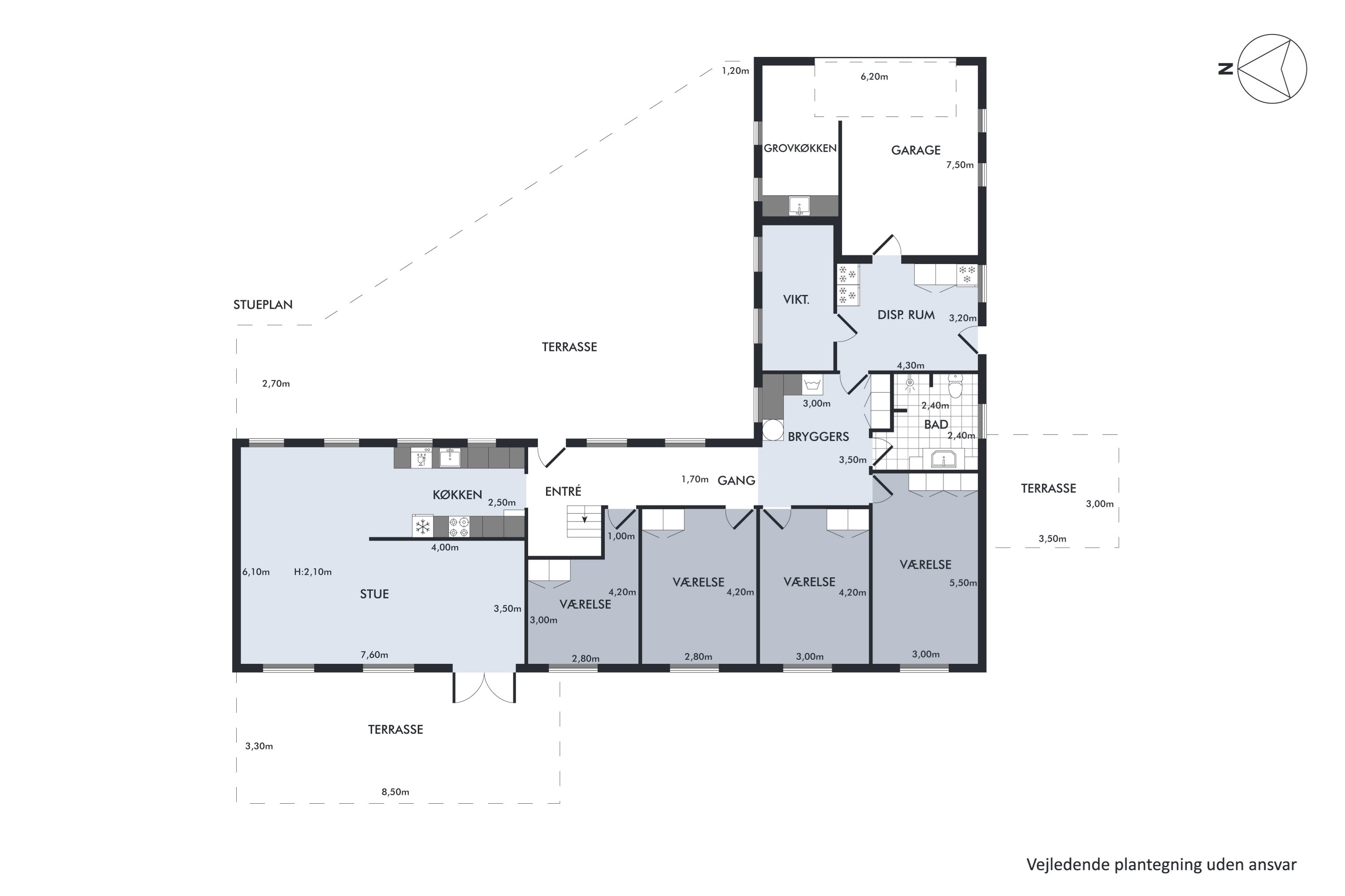 Plantegninger billede af Nattergalevej 6, Vesterø Havn, 9940 Læsø