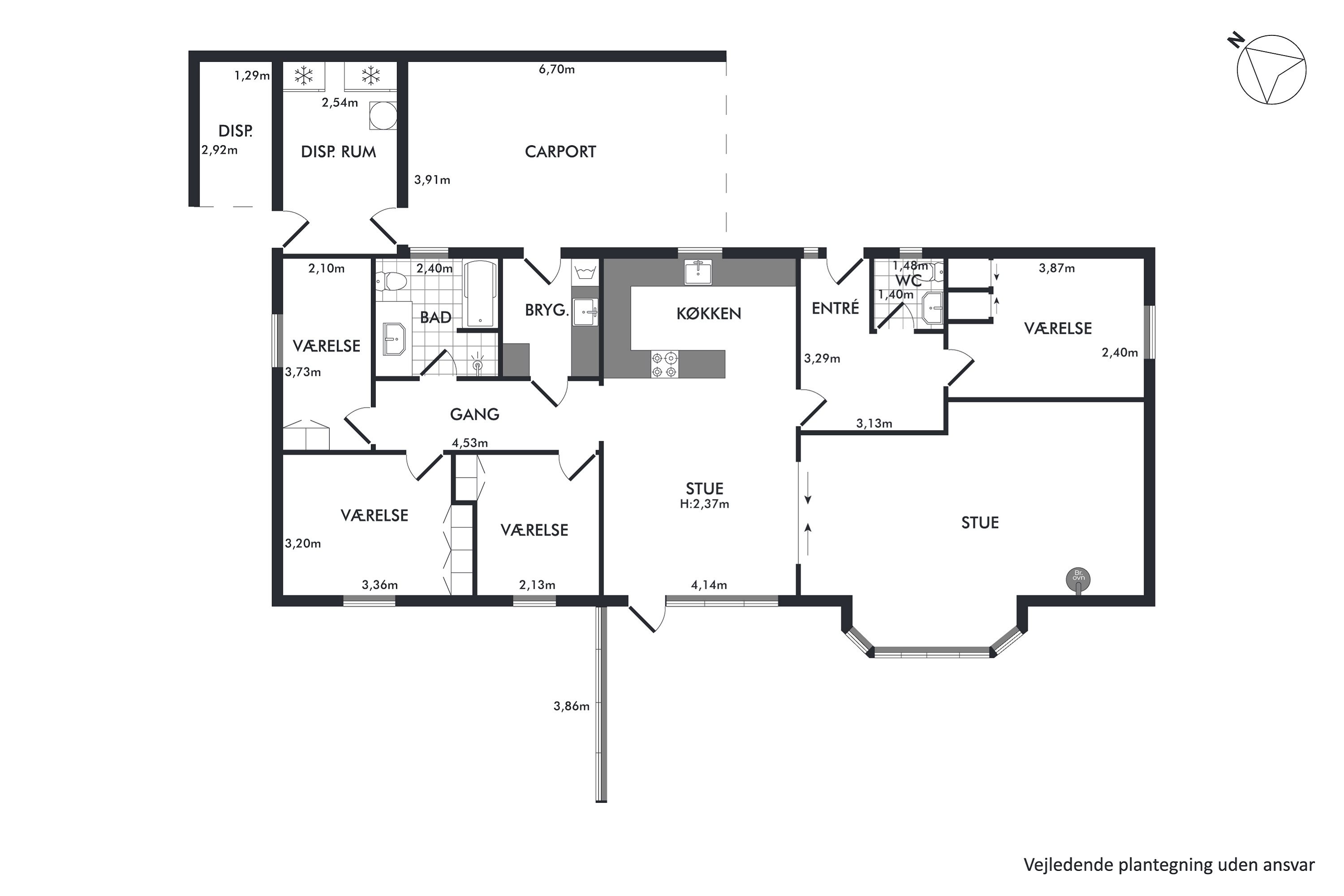 Plantegninger billede af Ådalsvænget 51, 6710 Esbjerg V