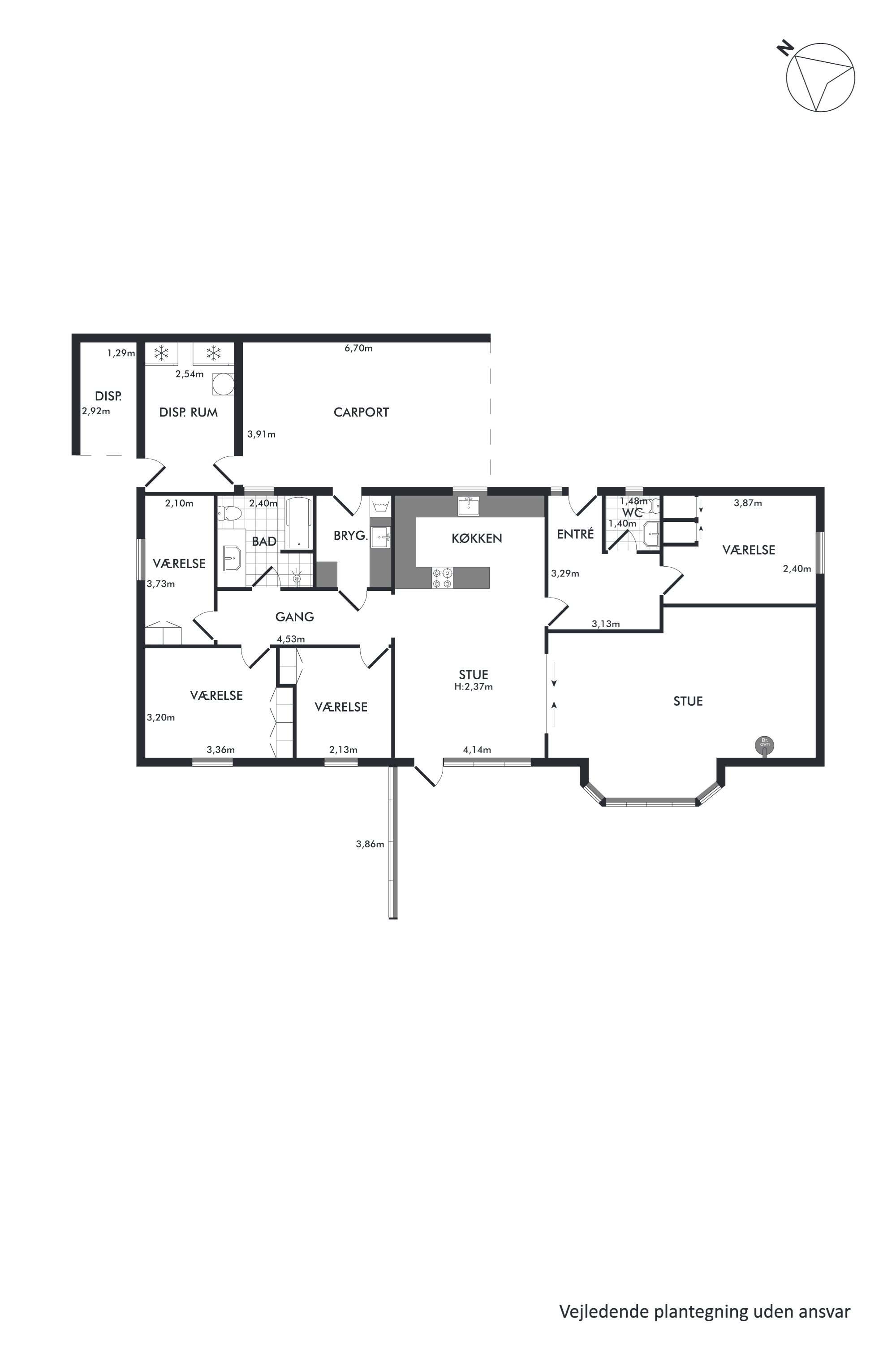 Plantegninger billede af Ådalsvænget 51, 6710 Esbjerg V