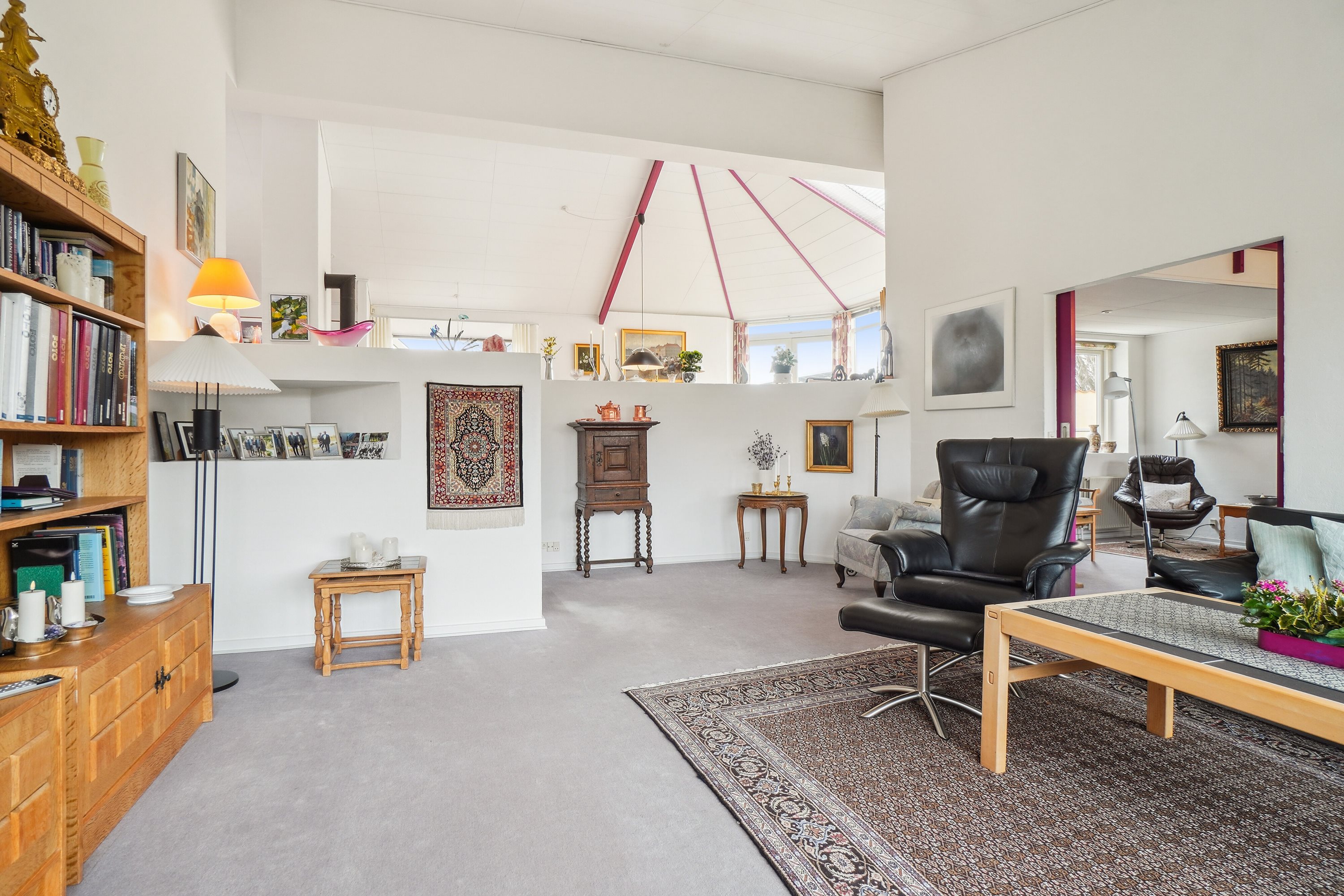 Fremhævet stue billede i fuldskærmstilstand. Billede af Rørkærvej 73, 8722 Hedensted