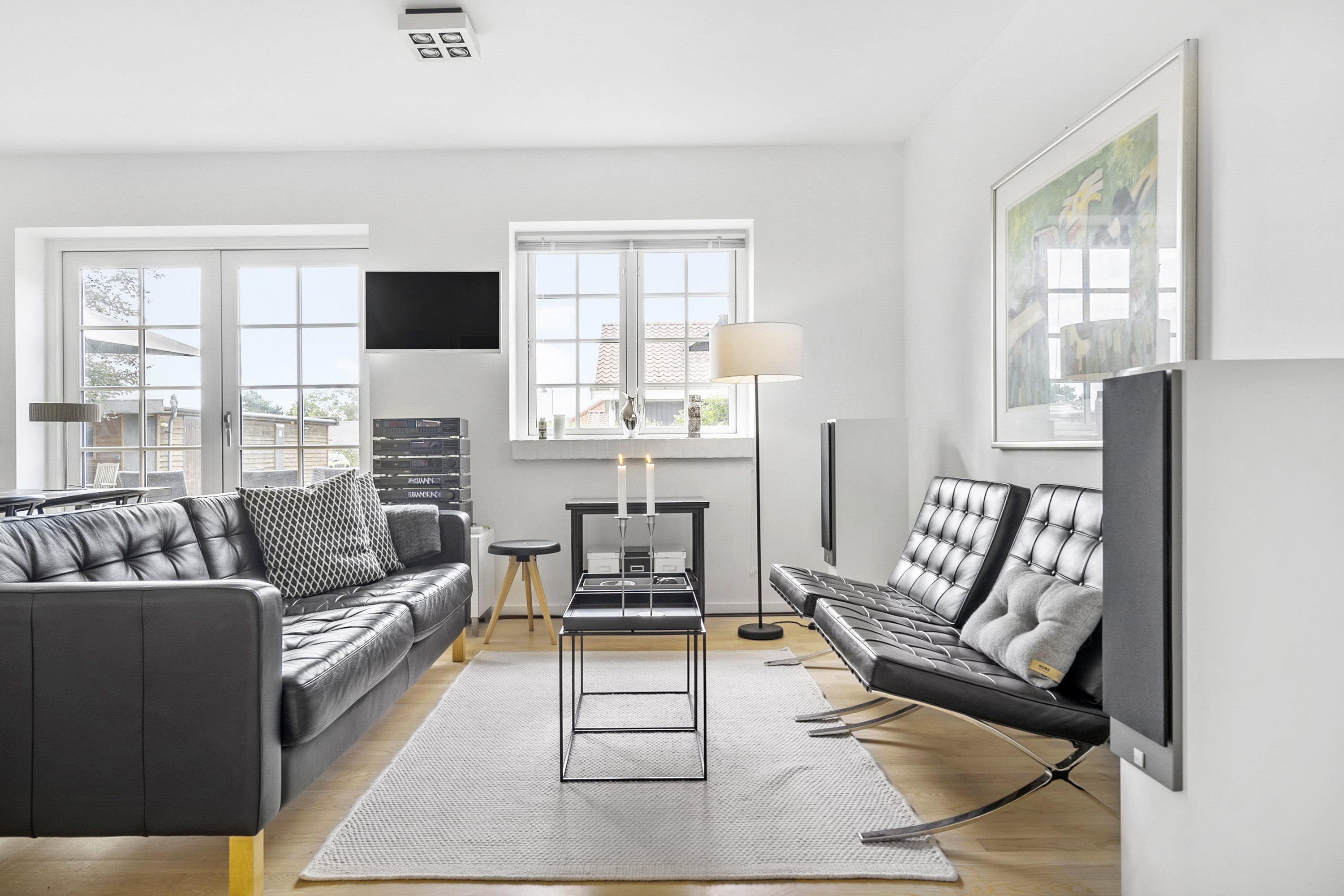 Fremhævet stue billede i fuldskærmstilstand. Billede af Louisehaven 5, 4681 Herfølge