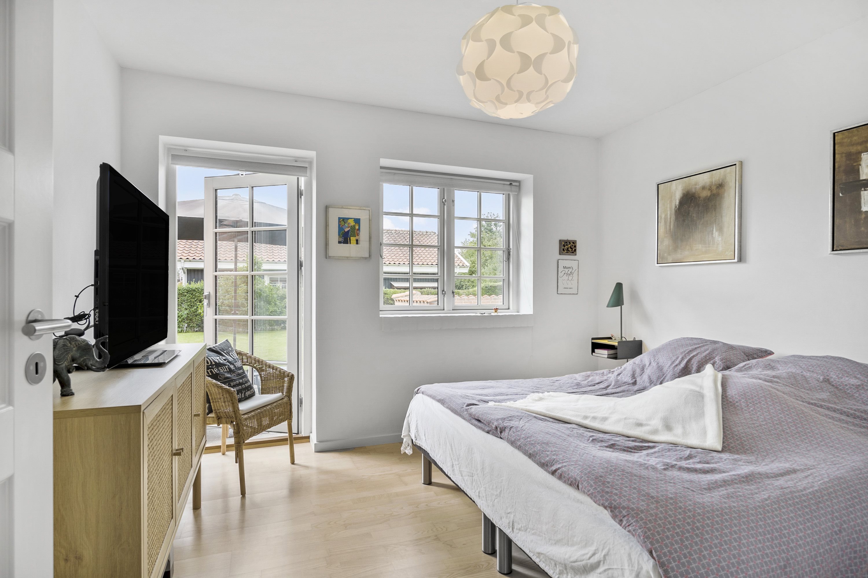 Fremhævet soveværelse billede i fuldskærmstilstand. Billede af Louisehaven 5, 4681 Herfølge