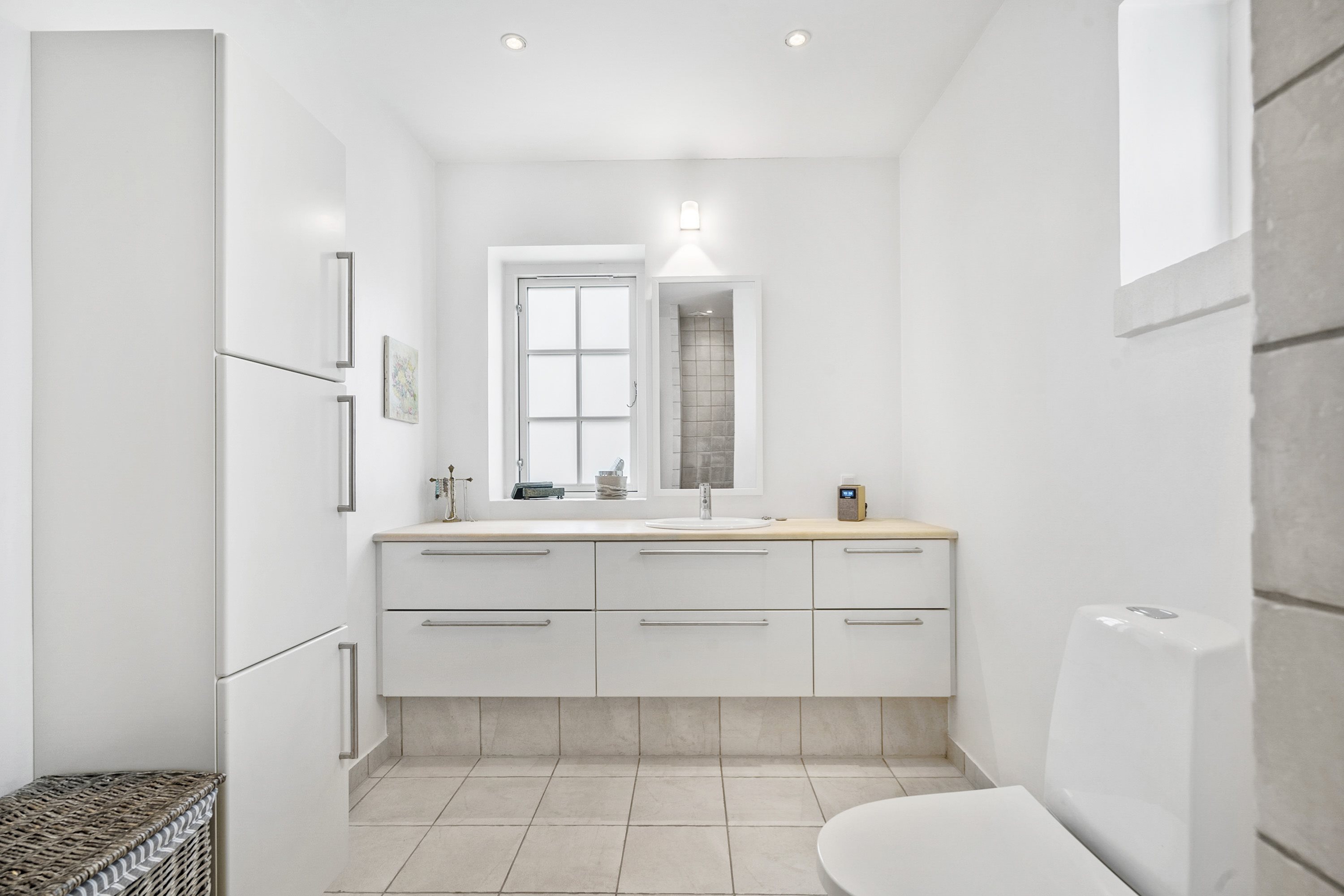 Fremhævet badeværelse billede i fuldskærmstilstand. Billede af Louisehaven 5, 4681 Herfølge