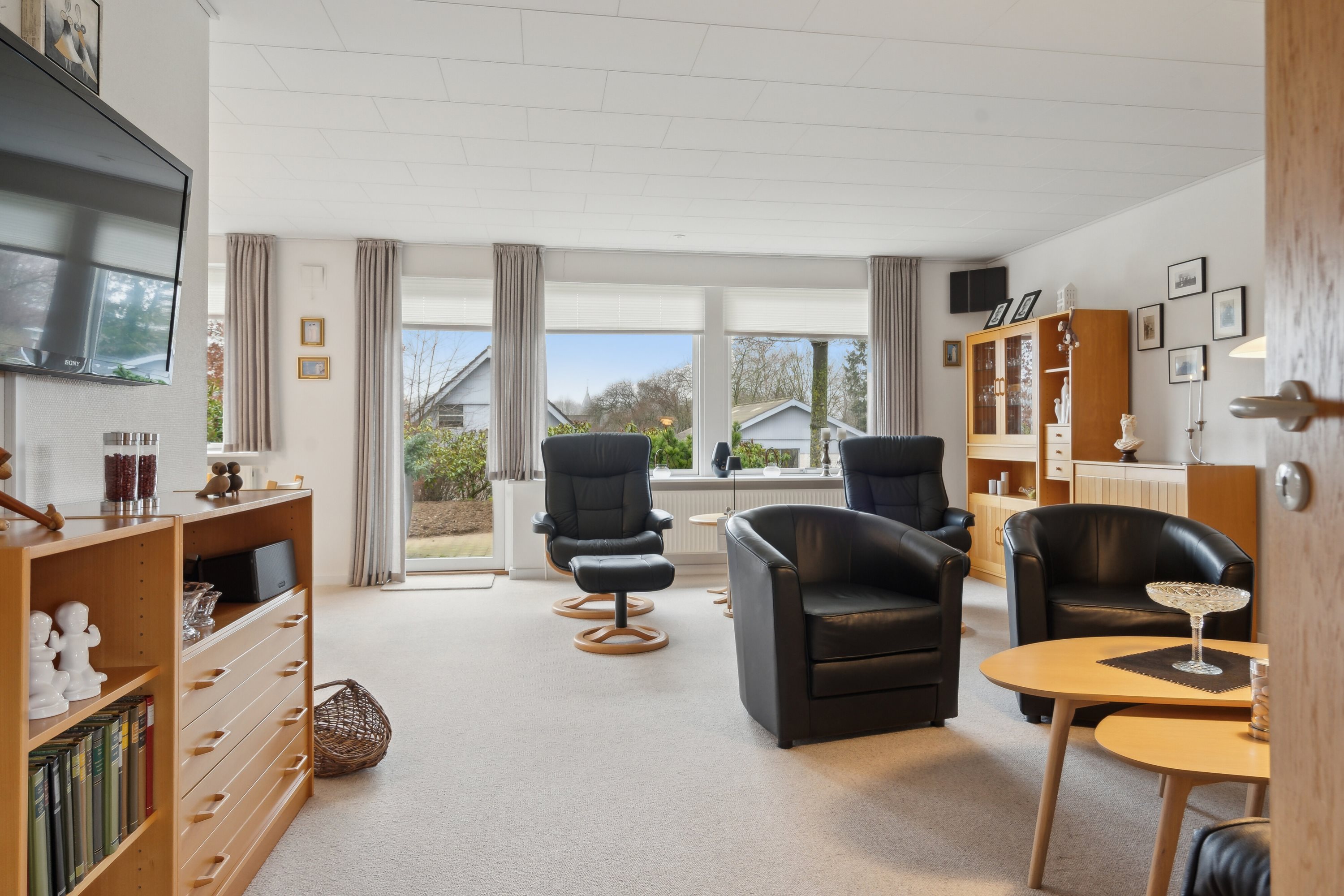 Fremhævet stue billede i fuldskærmstilstand. Billede af Aftensang 14, 6040 Egtved