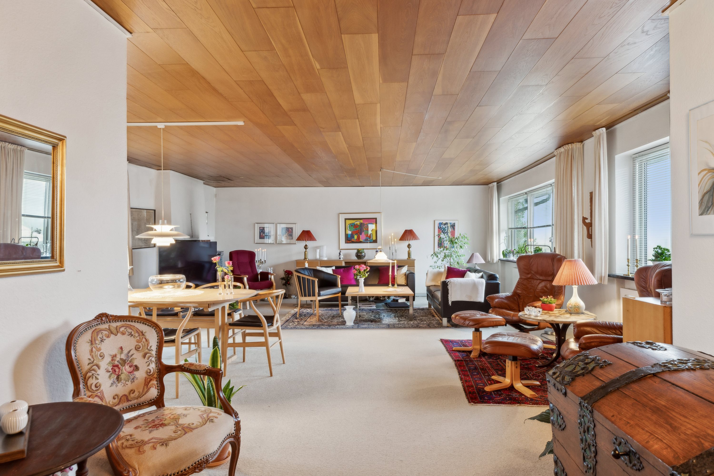 Fremhævet stue billede i fuldskærmstilstand. Billede af Buskhøjvej 33, 6330 Padborg