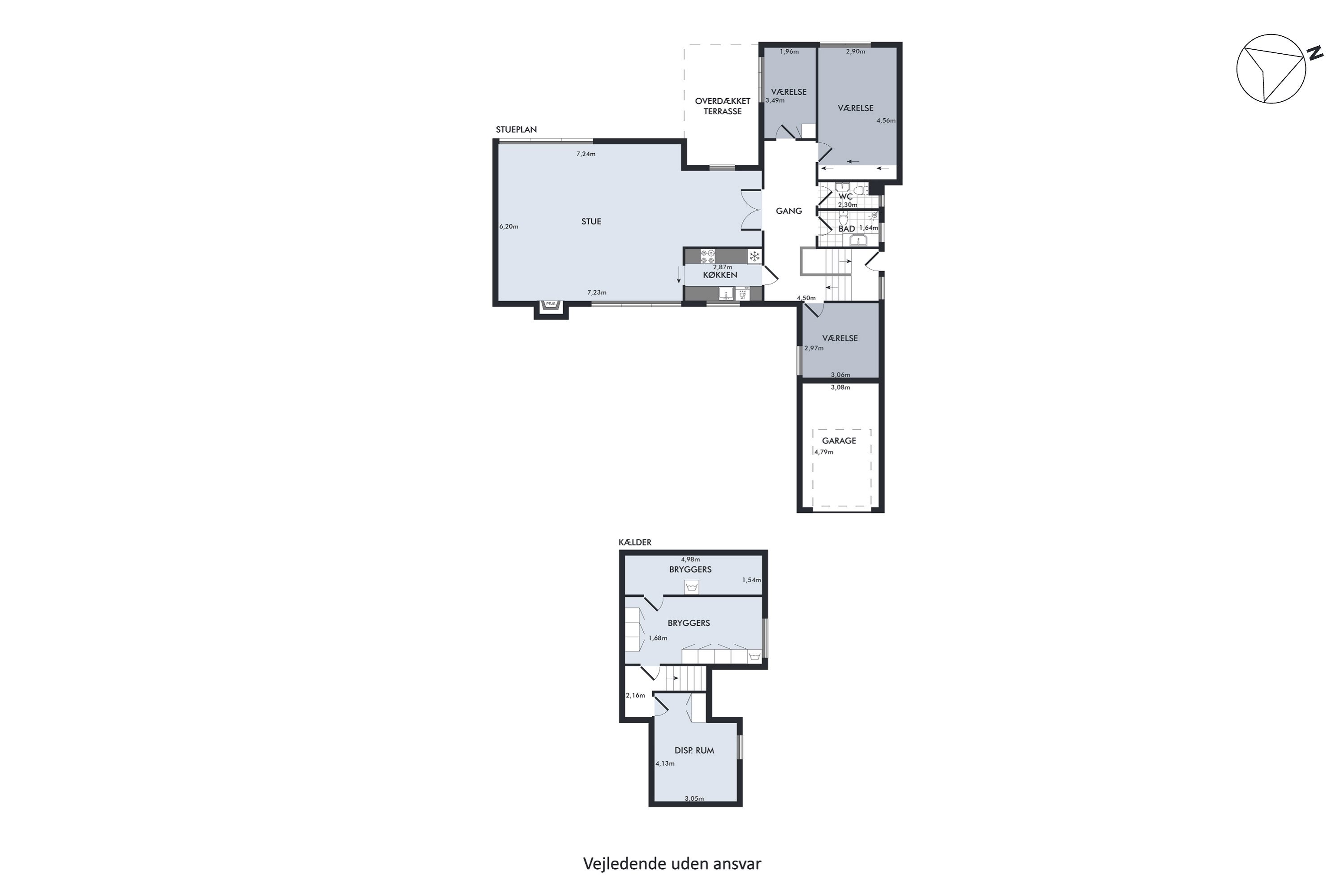 Plantegninger billede af Buskhøjvej 33, 6330 Padborg