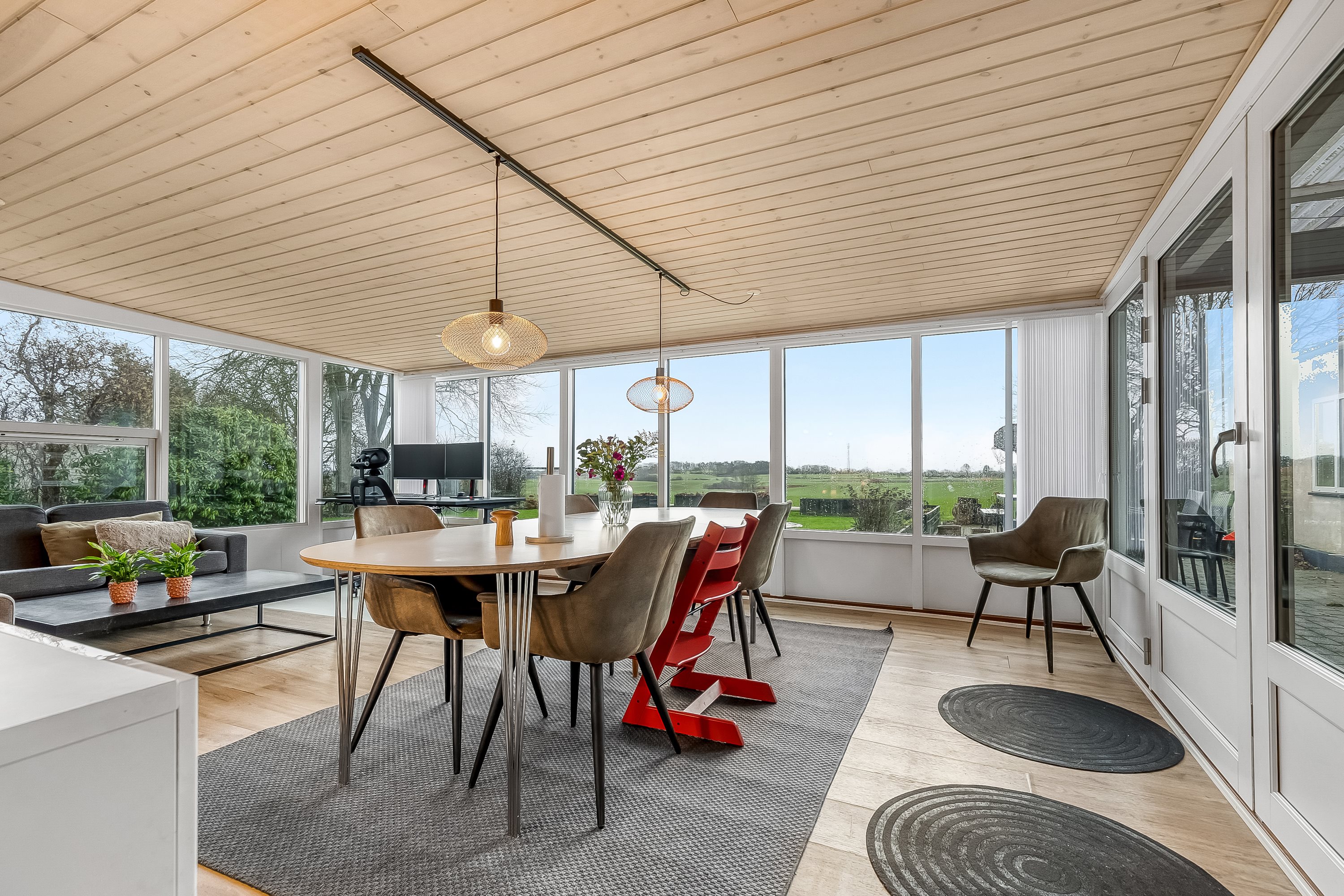 Fremhævet udestue billede i fuldskærmstilstand. Billede af Sdr. Vilstrupvej 73, Sdr Vilstrup, 6000 Kolding