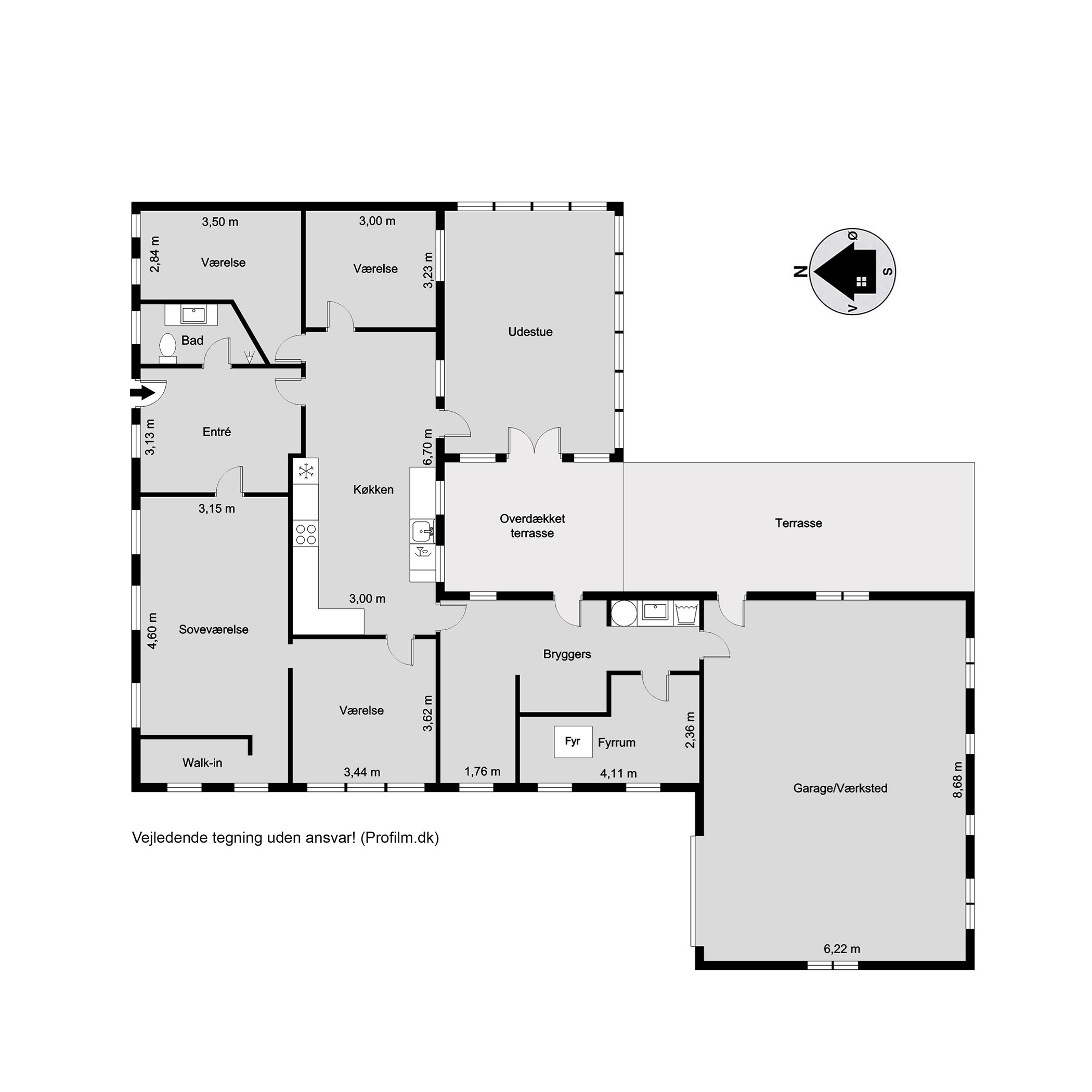 Plantegninger billede af Sdr. Vilstrupvej 73, Sdr Vilstrup, 6000 Kolding