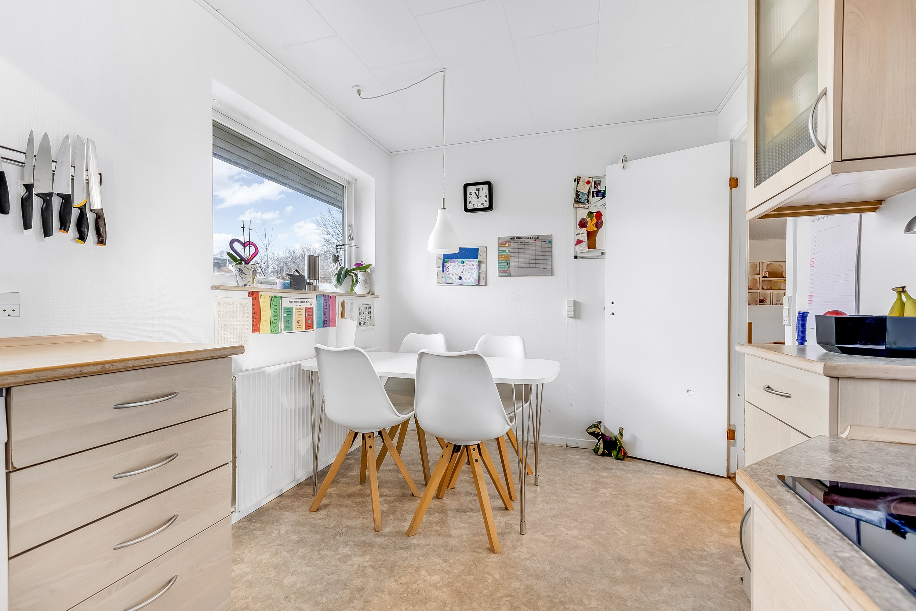 Fremhævet køkken billede i fuldskærmstilstand. Billede af Torvet 9, Ubby, 4490 Jerslev Sjælland