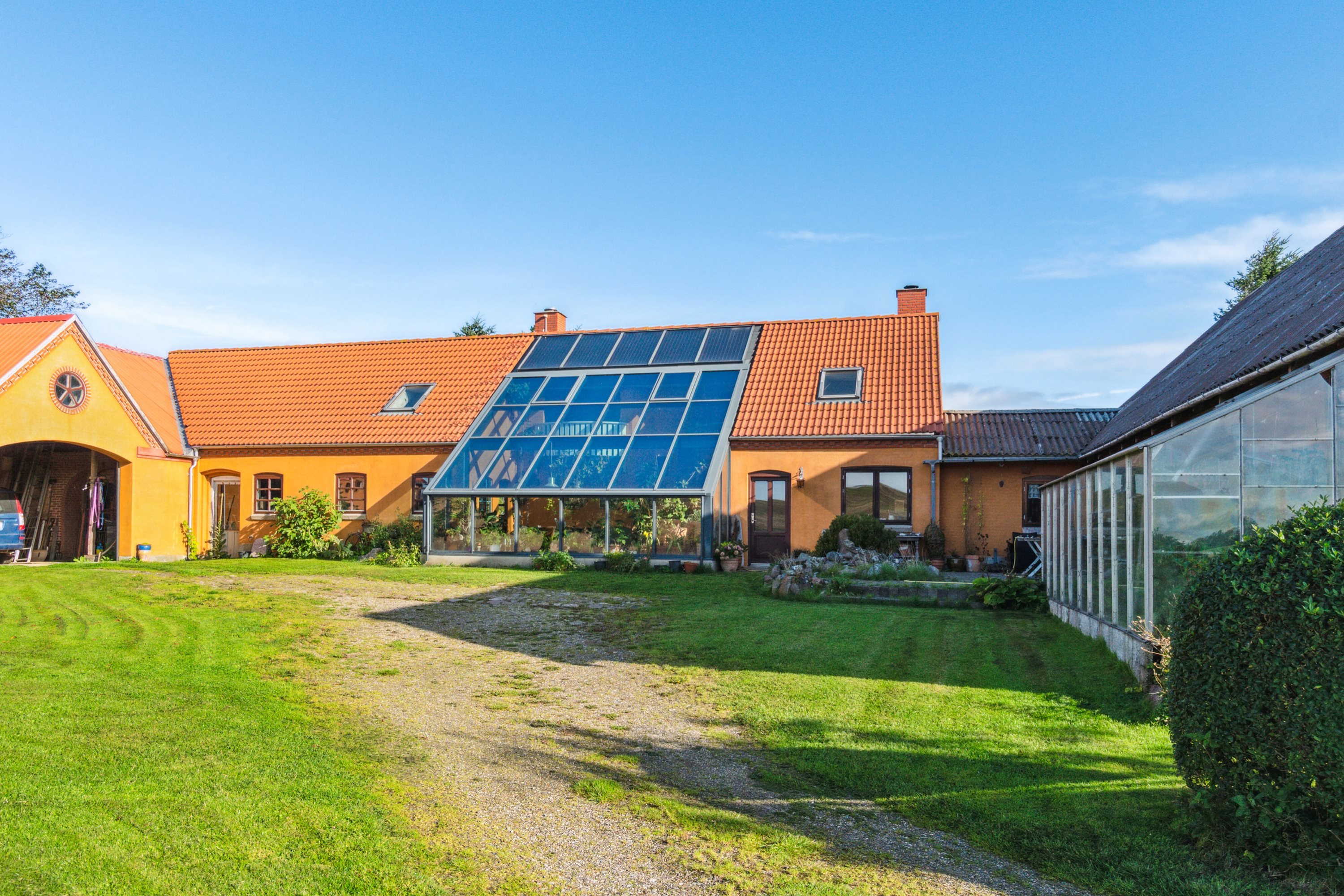 Fremhævet set fra vejen billede i fuldskærmstilstand. Billede af Jægerhøjen 25, Hundborg, 7700 Thisted