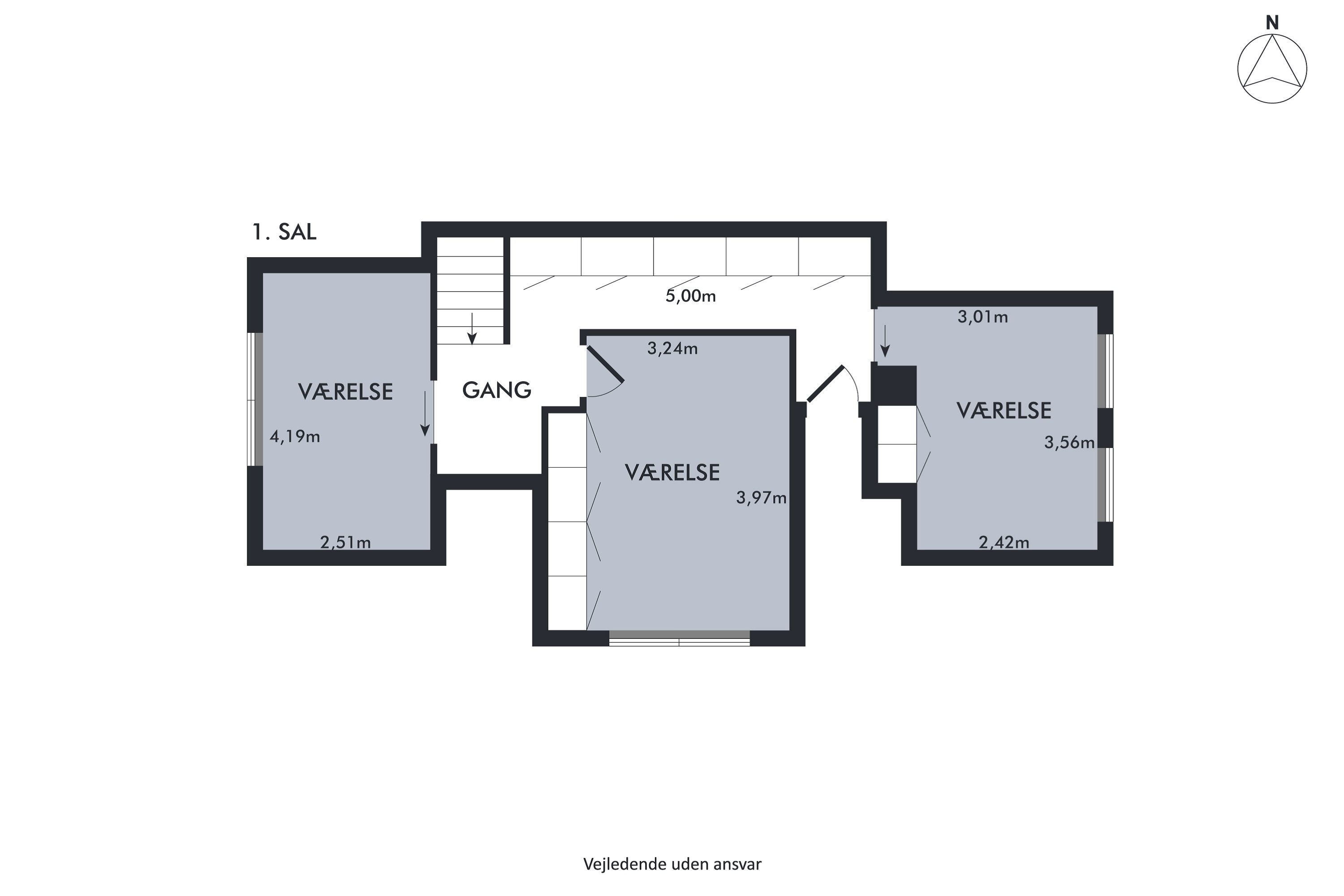 Plantegninger billede af Hellesøvej 3, Holm, 6430 Nordborg