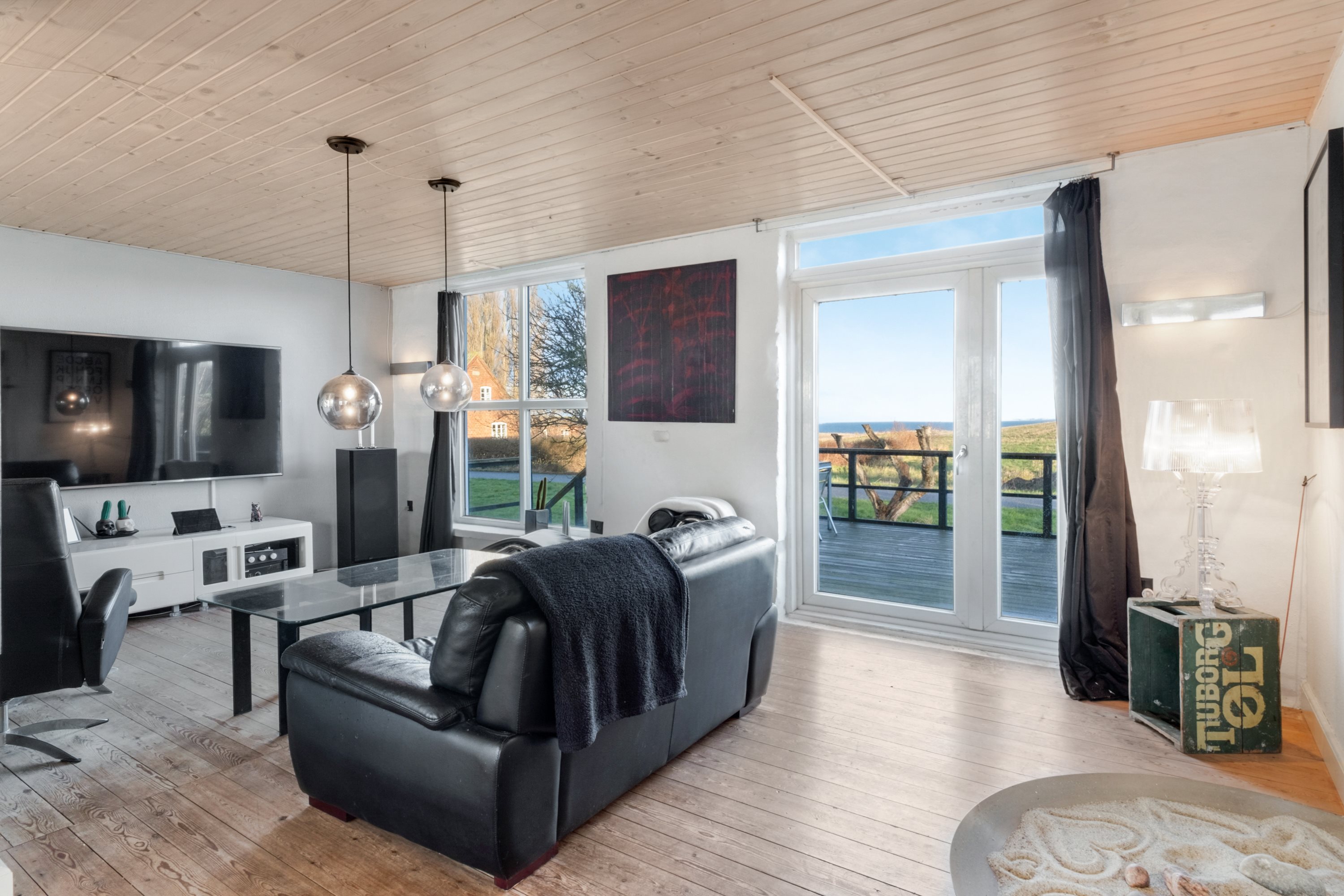 Fremhævet stue billede i fuldskærmstilstand. Billede af Søby Nørremarksvej 4, 5985 Søby Ærø