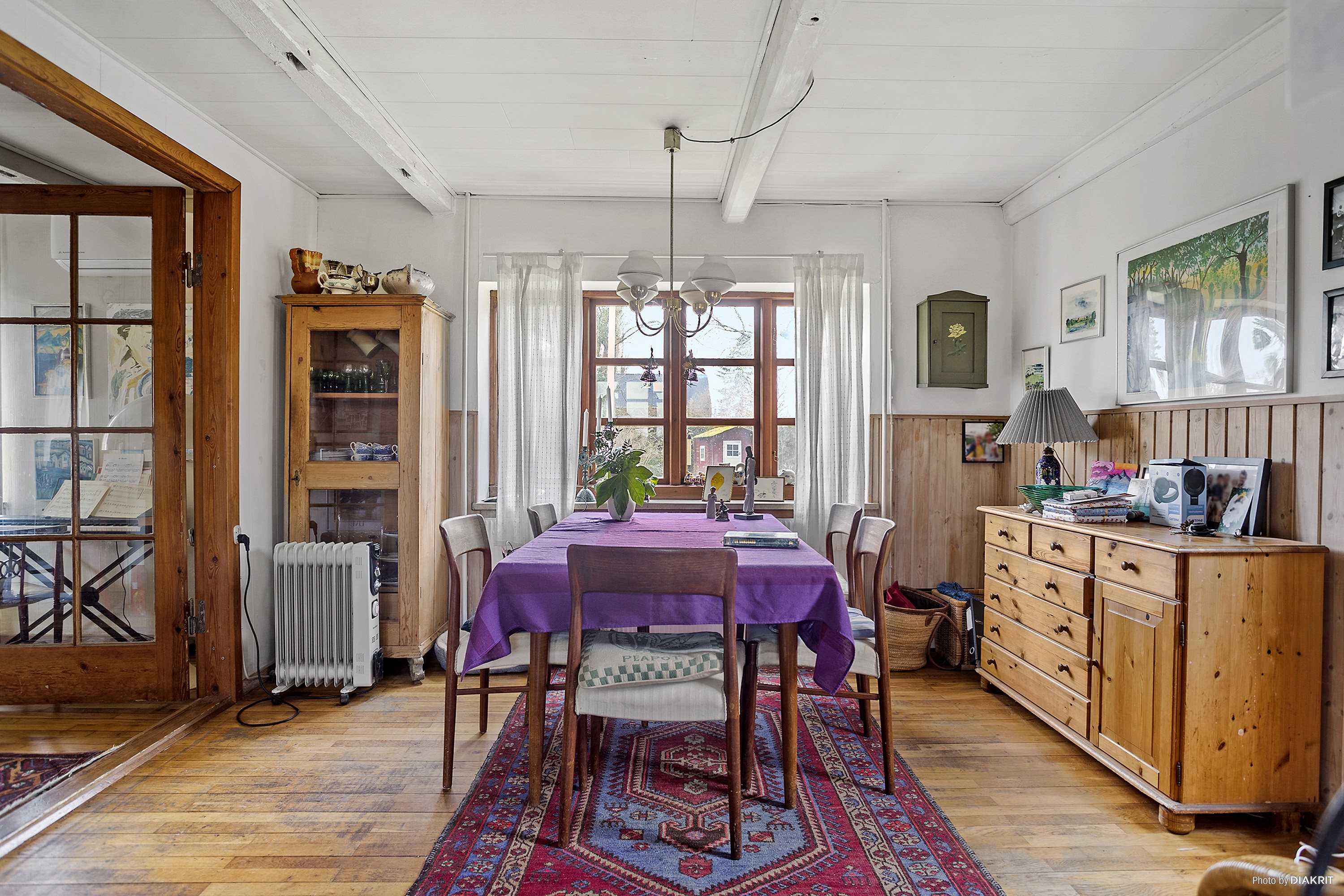 Fremhævet spisestue billede i fuldskærmstilstand. Billede af Skovrækken 21, Vallø, 4600 Køge
