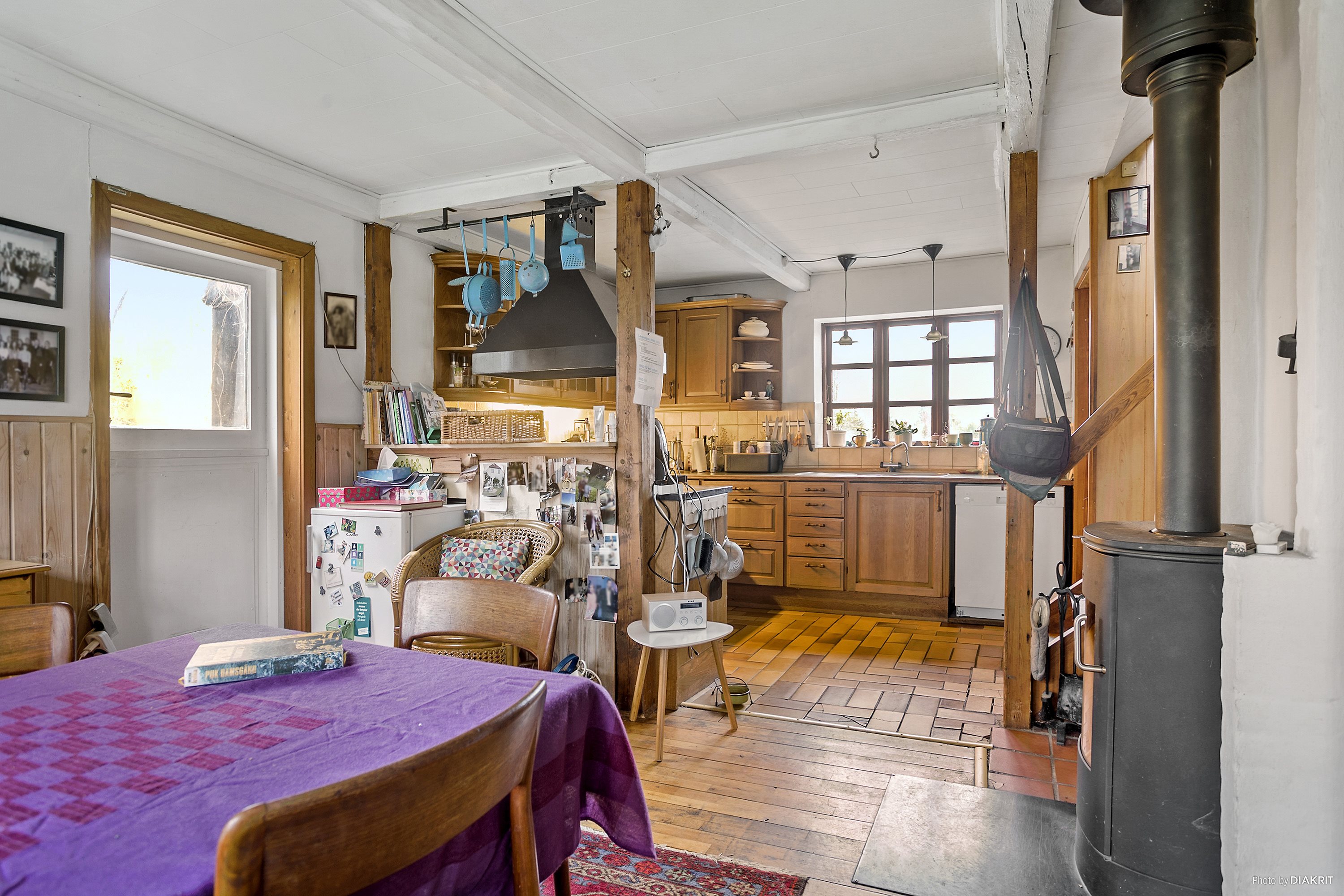 Fremhævet spisestue billede i fuldskærmstilstand. Billede af Skovrækken 21, Vallø, 4600 Køge