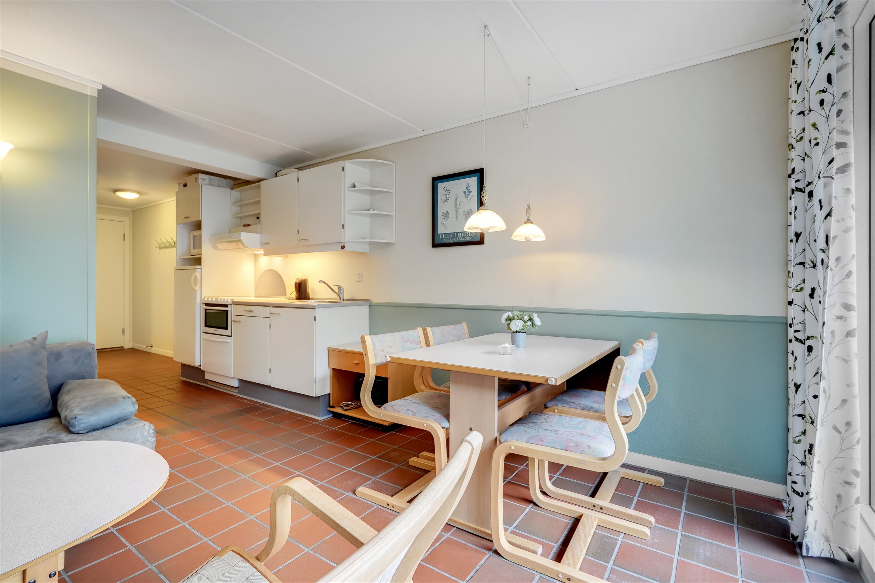 Fremhævet stue billede i fuldskærmstilstand. Billede af Golfvejen 2A, st.. 218., Fanø Bad, 6720 Fanø