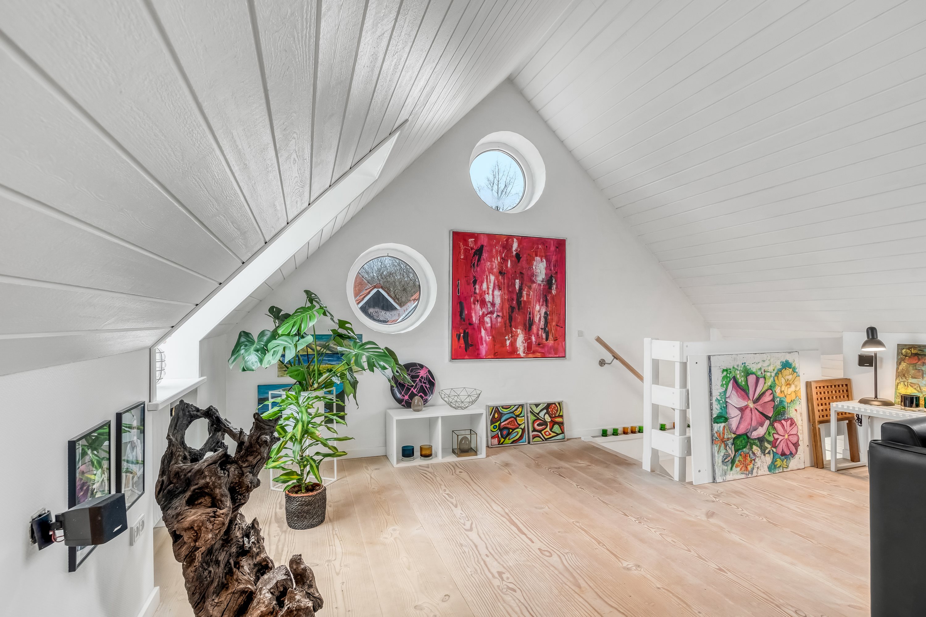 Fremhævet stue billede i fuldskærmstilstand. Billede af Skjernvej 112A, 7500 Holstebro