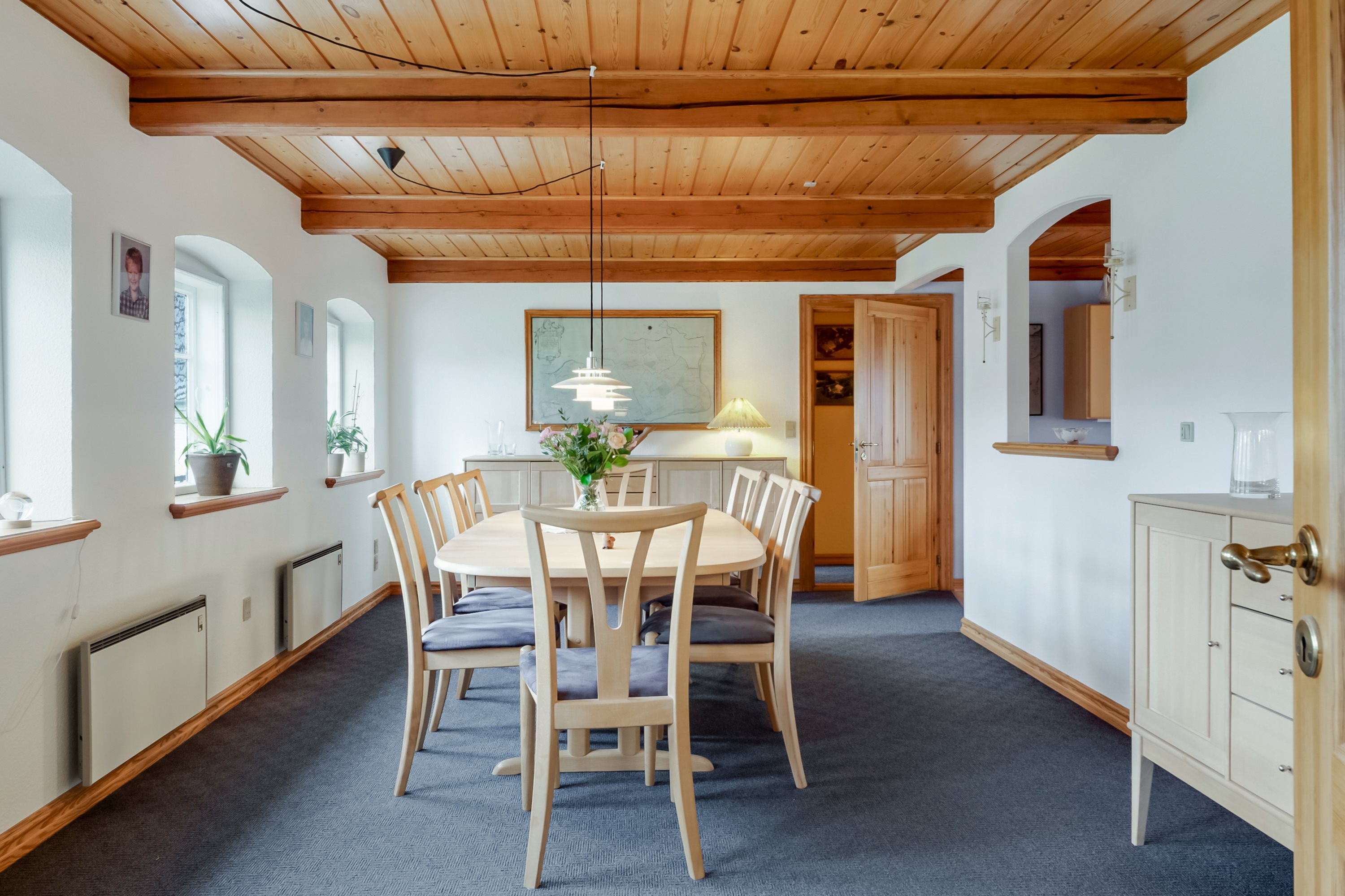 Fremhævet spisestue billede i fuldskærmstilstand. Billede af Oldegade 16, 5970 Ærøskøbing