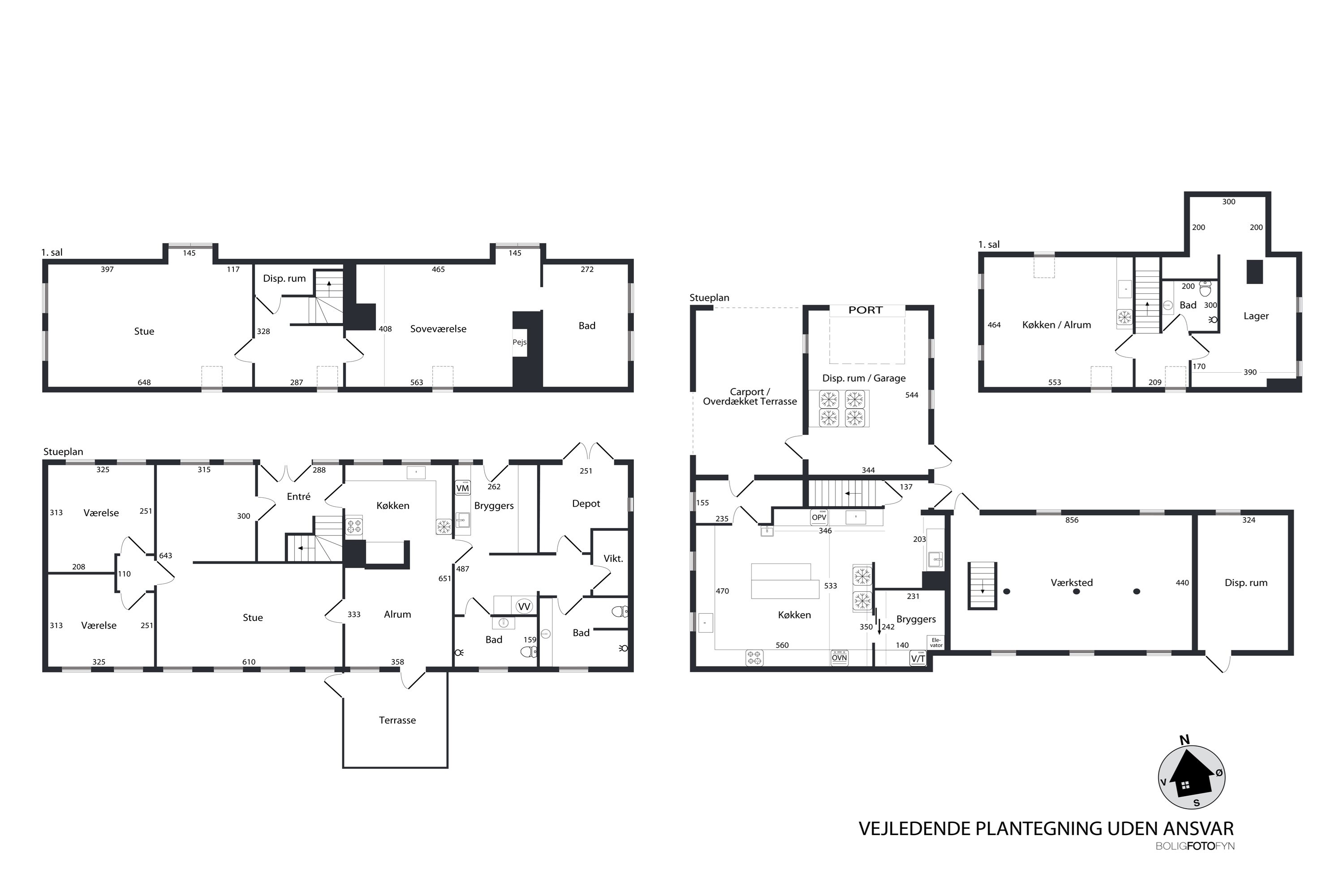 Plantegninger billede af Oldegade 16, 5970 Ærøskøbing