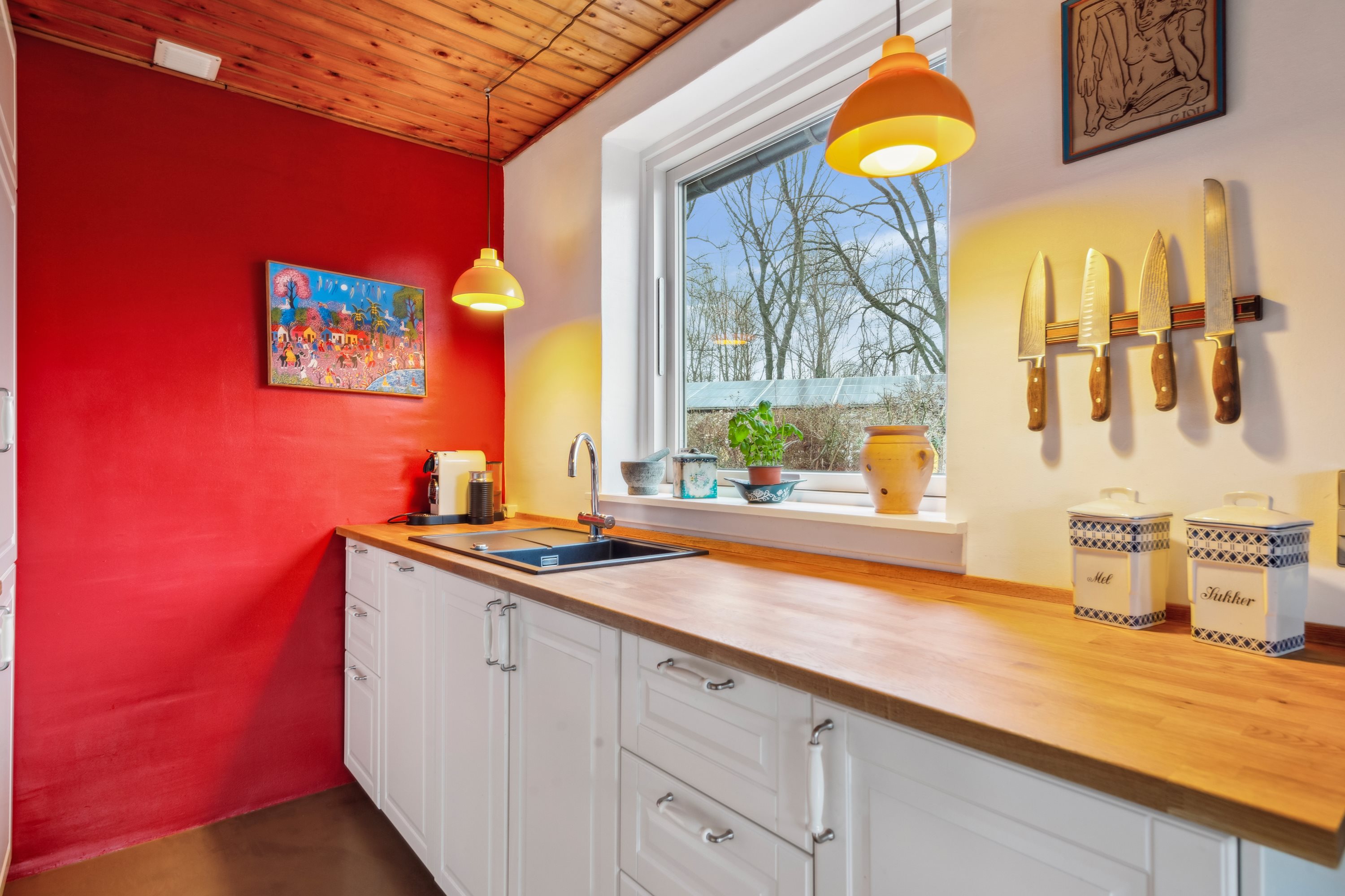 Fremhævet køkken billede i fuldskærmstilstand. Billede af Hf. Rosenvang 18, 2700 Brønshøj