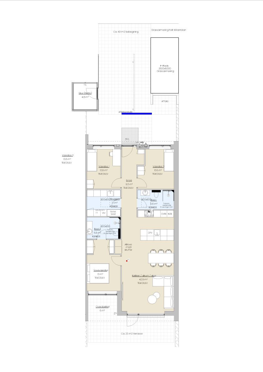 Plantegninger billede af Lavendelvej 56, Mejrup, 7500 Holstebro