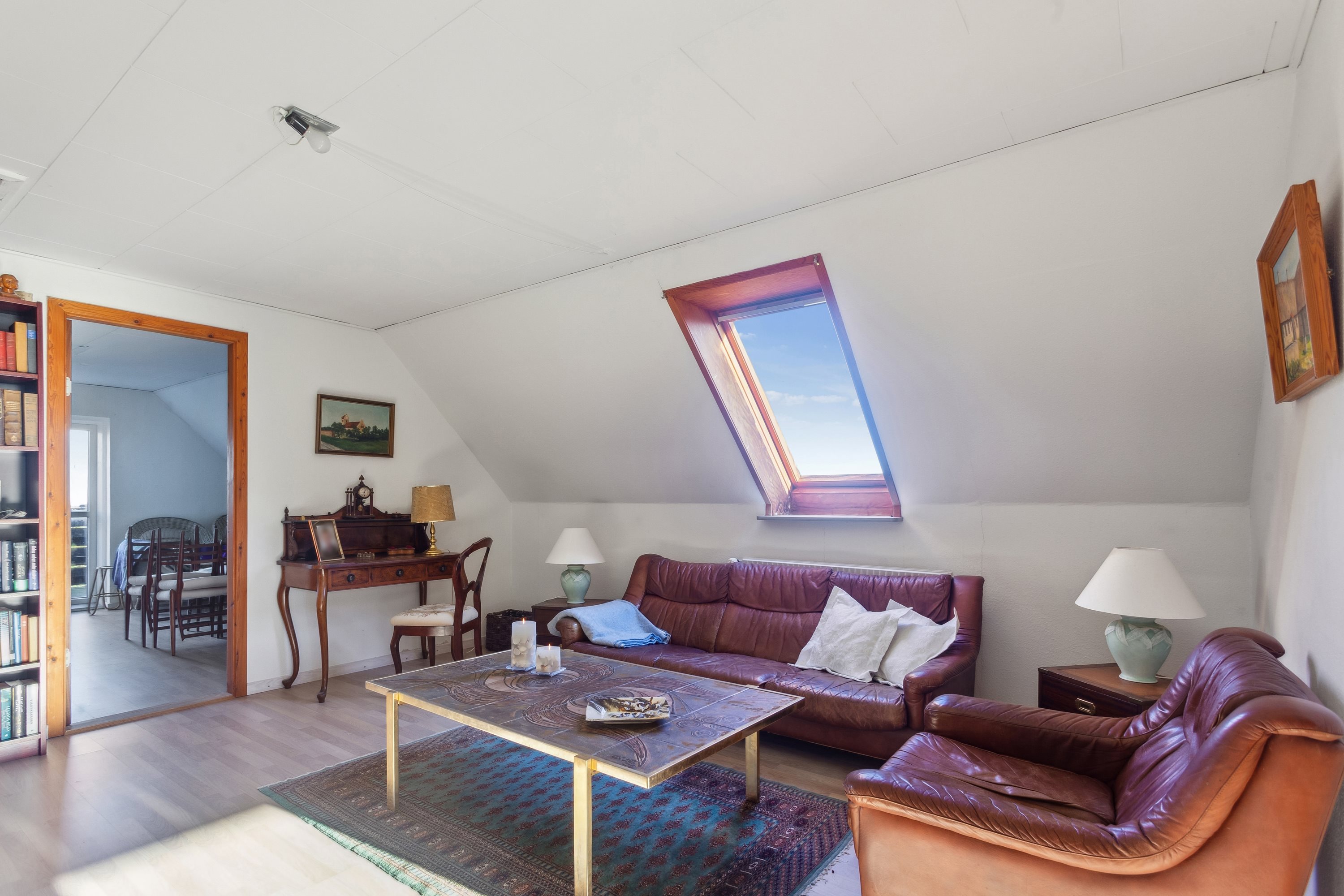 Fremhævet stue billede i fuldskærmstilstand. Billede af Rylevej 1, Østerby Havn, 9940 Læsø