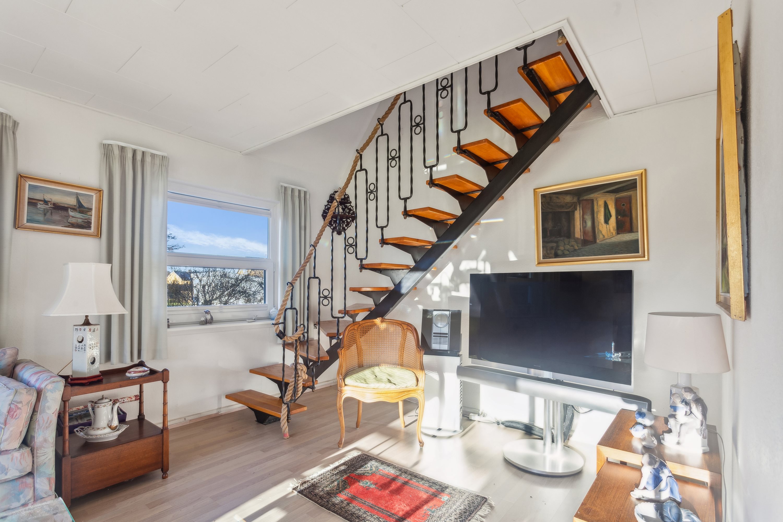 Fremhævet stue billede i fuldskærmstilstand. Billede af Rylevej 1, Østerby Havn, 9940 Læsø