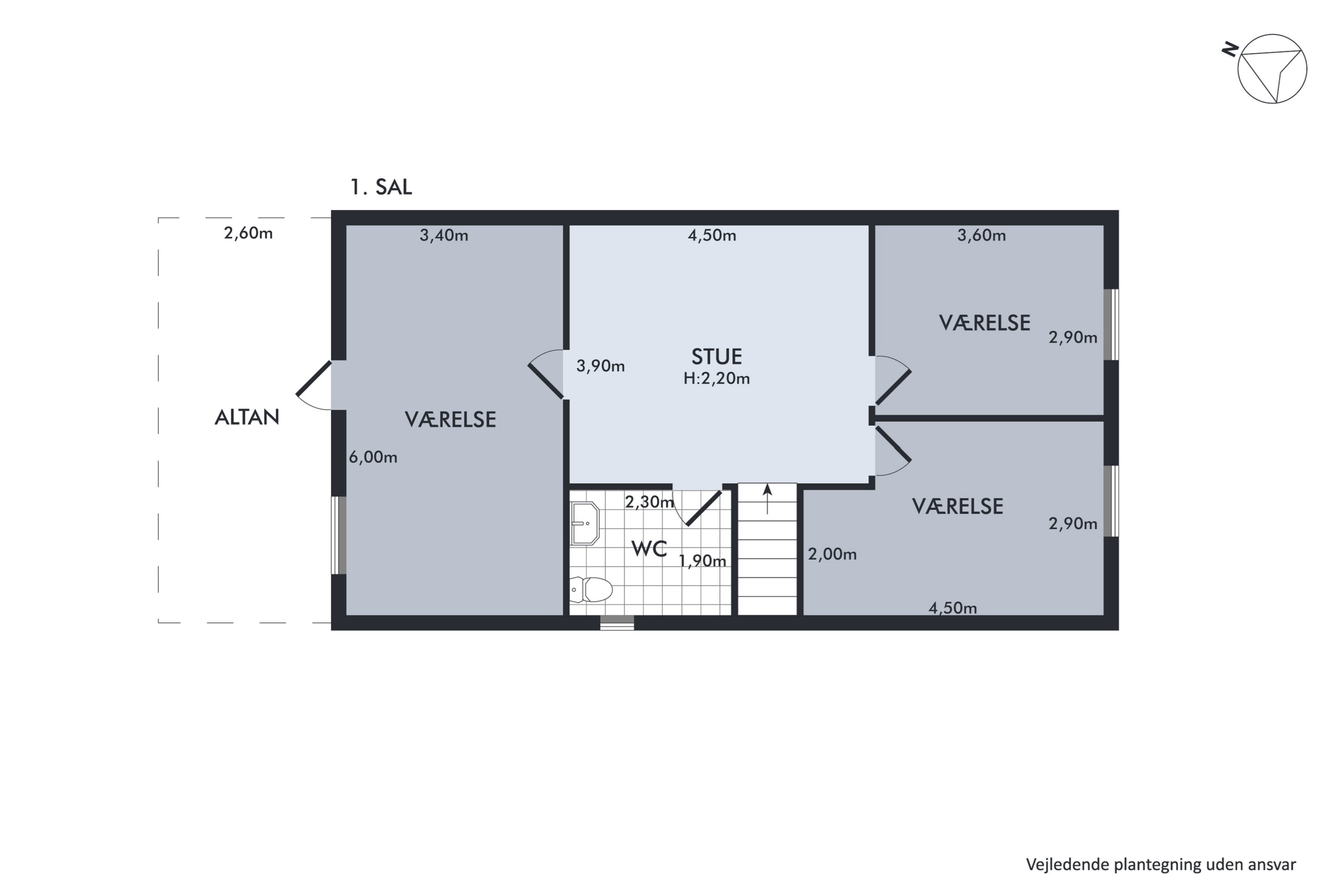 Plantegninger billede af Rylevej 1, Østerby Havn, 9940 Læsø