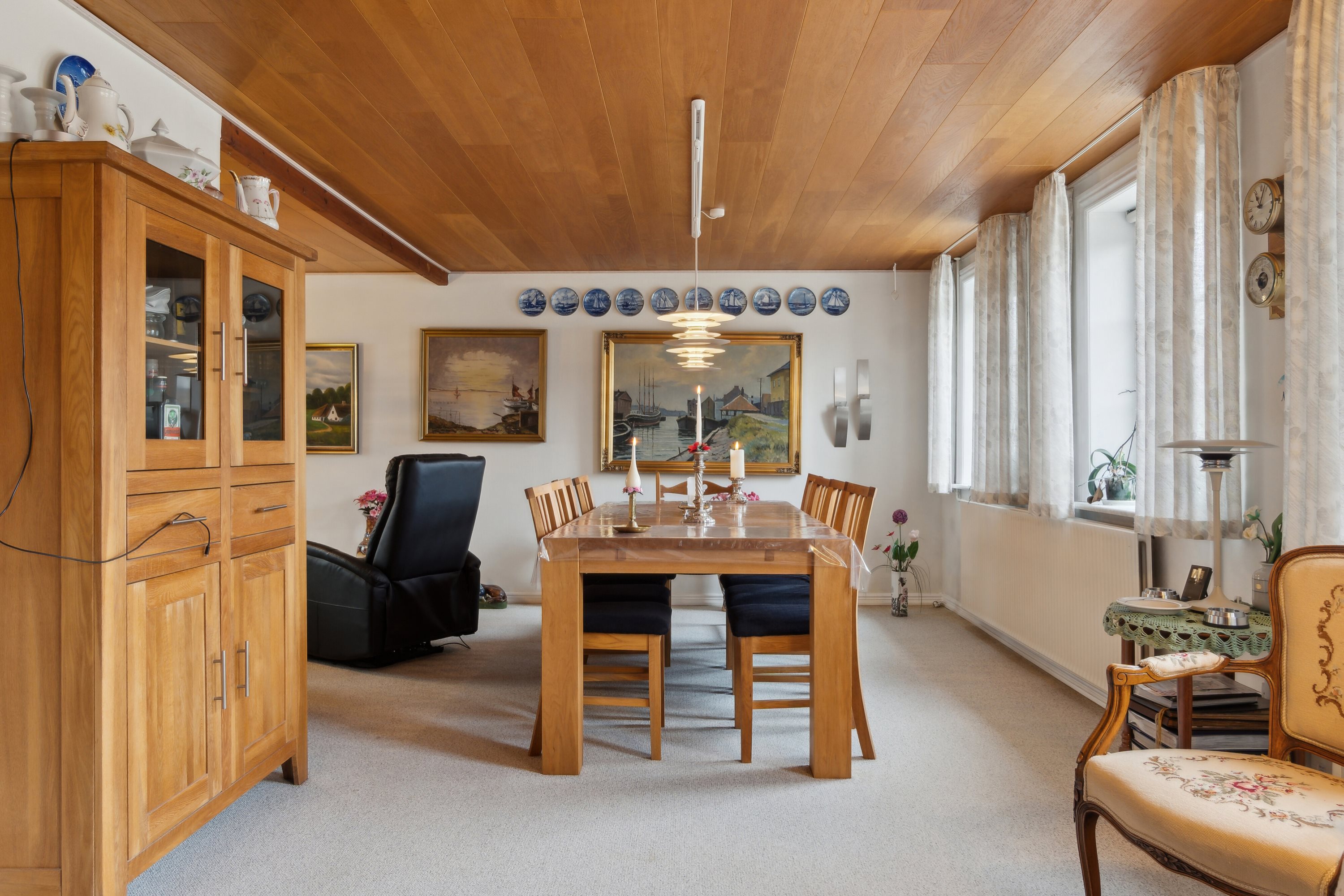 Miniaturebillede 1: spisestue. Billede af Hovedgaden 111, 7752 Snedsted