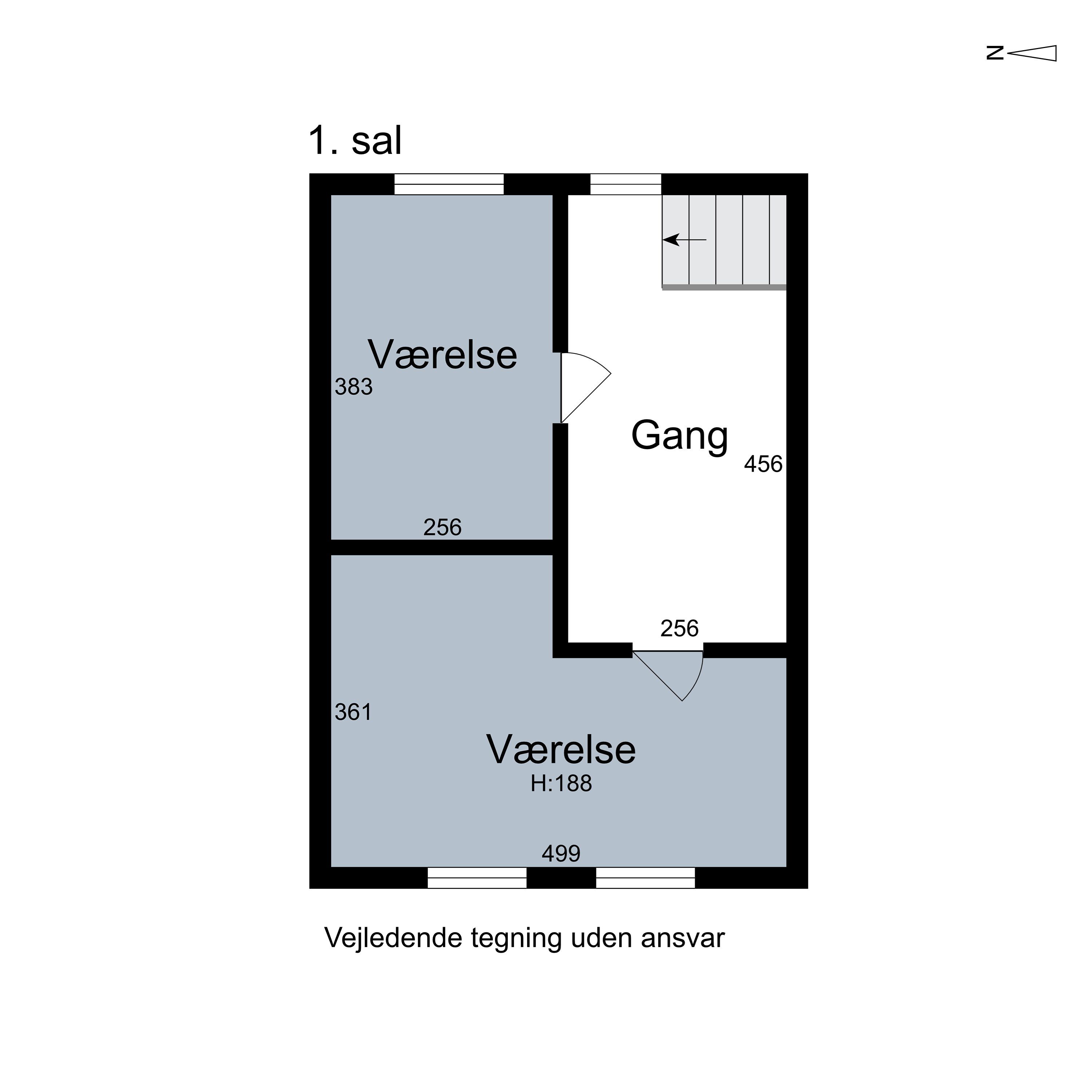 Plantegninger billede af Hovedgaden 111, 7752 Snedsted