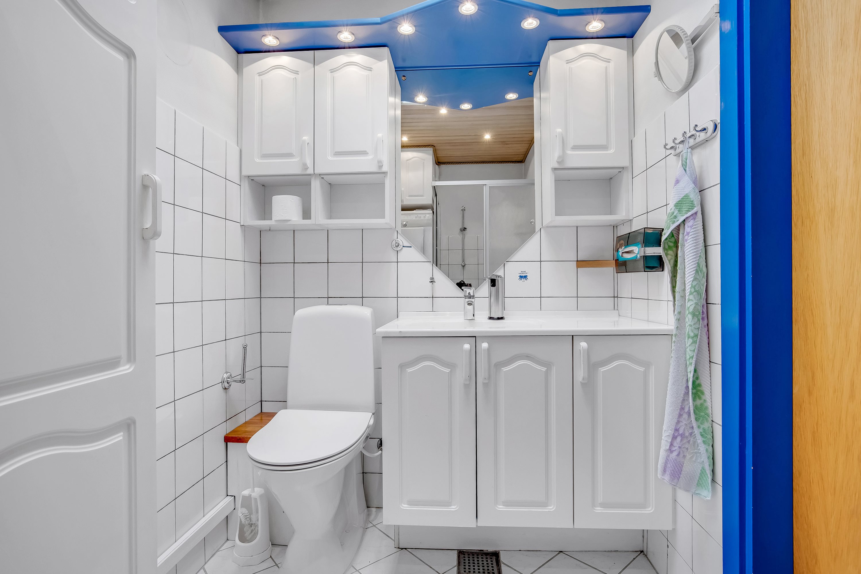 Fremhævet badeværelse billede i fuldskærmstilstand. Billede af Pile Alle 98, 7500 Holstebro