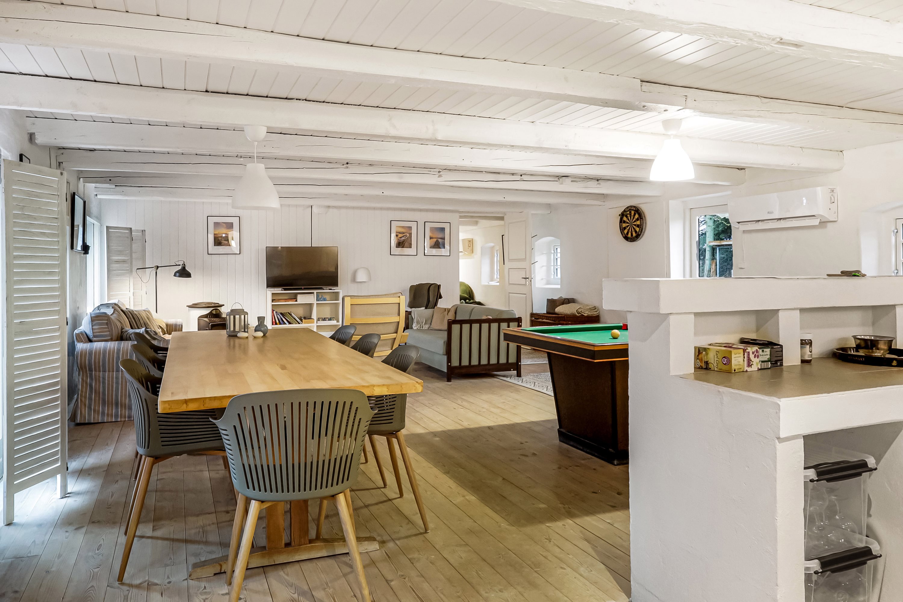 Fremhævet stue billede i fuldskærmstilstand. Billede af Klavsebøllevej 18, Klavsebølle, 5953 Tranekær