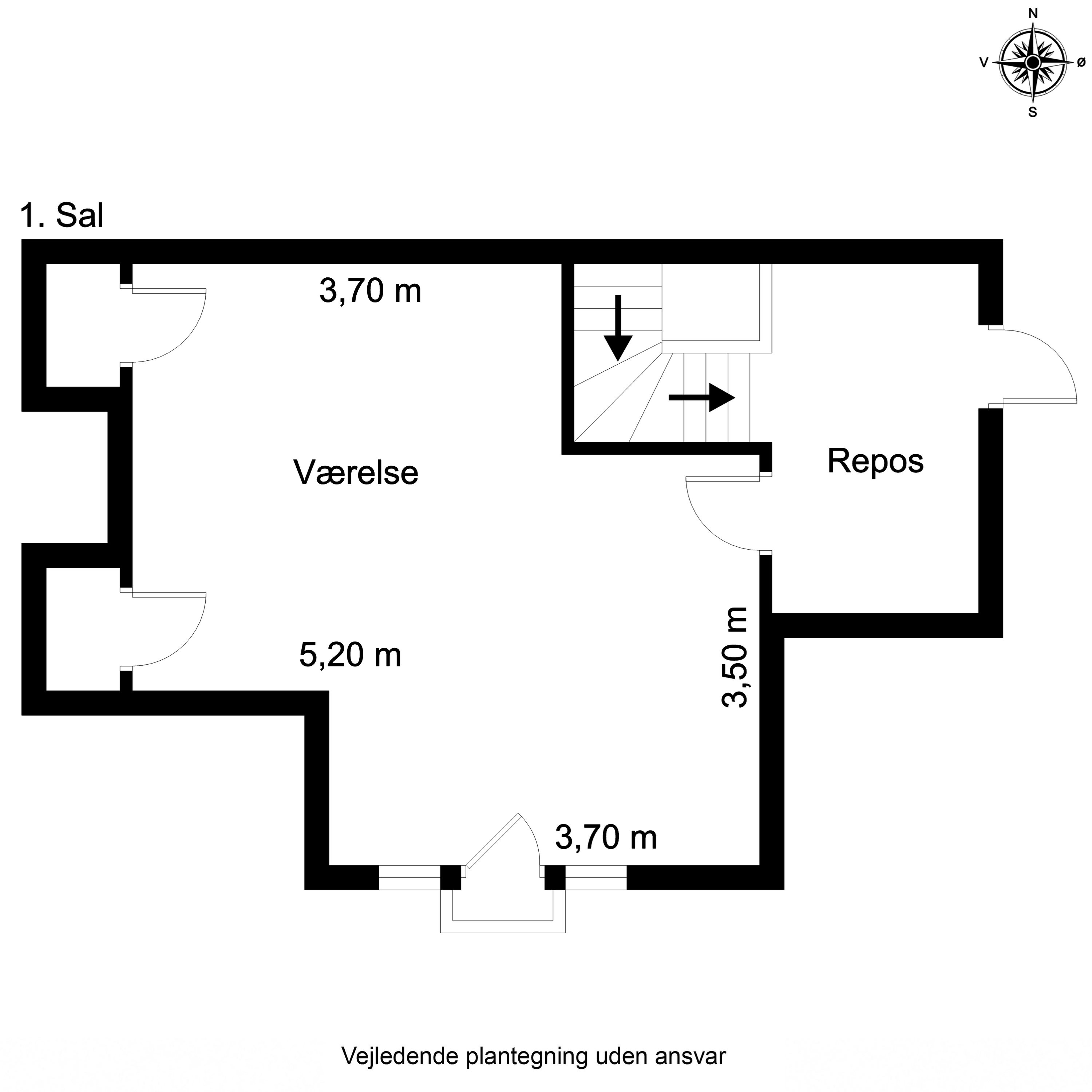 Plantegninger billede af Klavsebøllevej 18, Klavsebølle, 5953 Tranekær