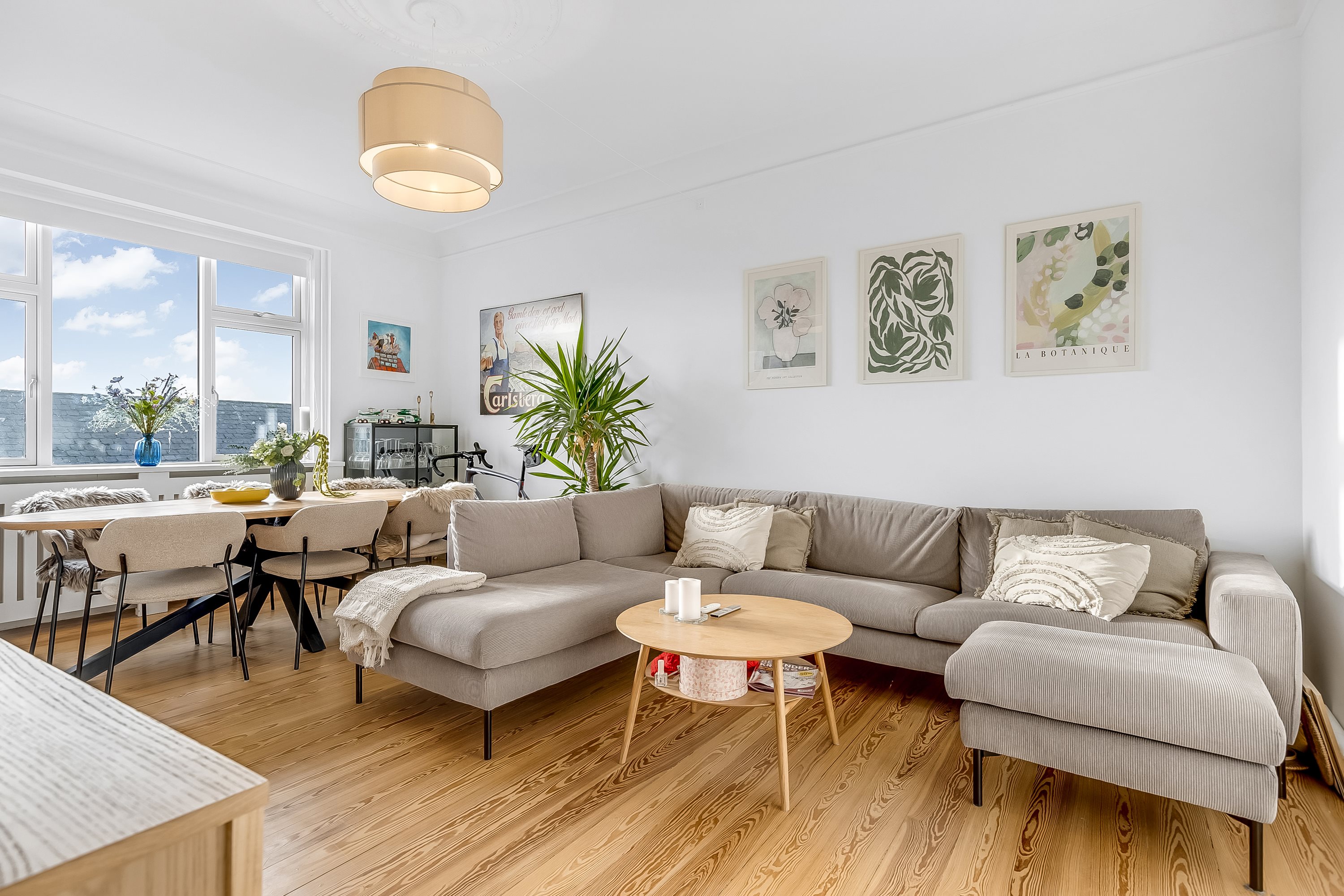 Fremhævet stue billede i fuldskærmstilstand. Billede af Bredegade 4, 3. tv., 4200 Slagelse